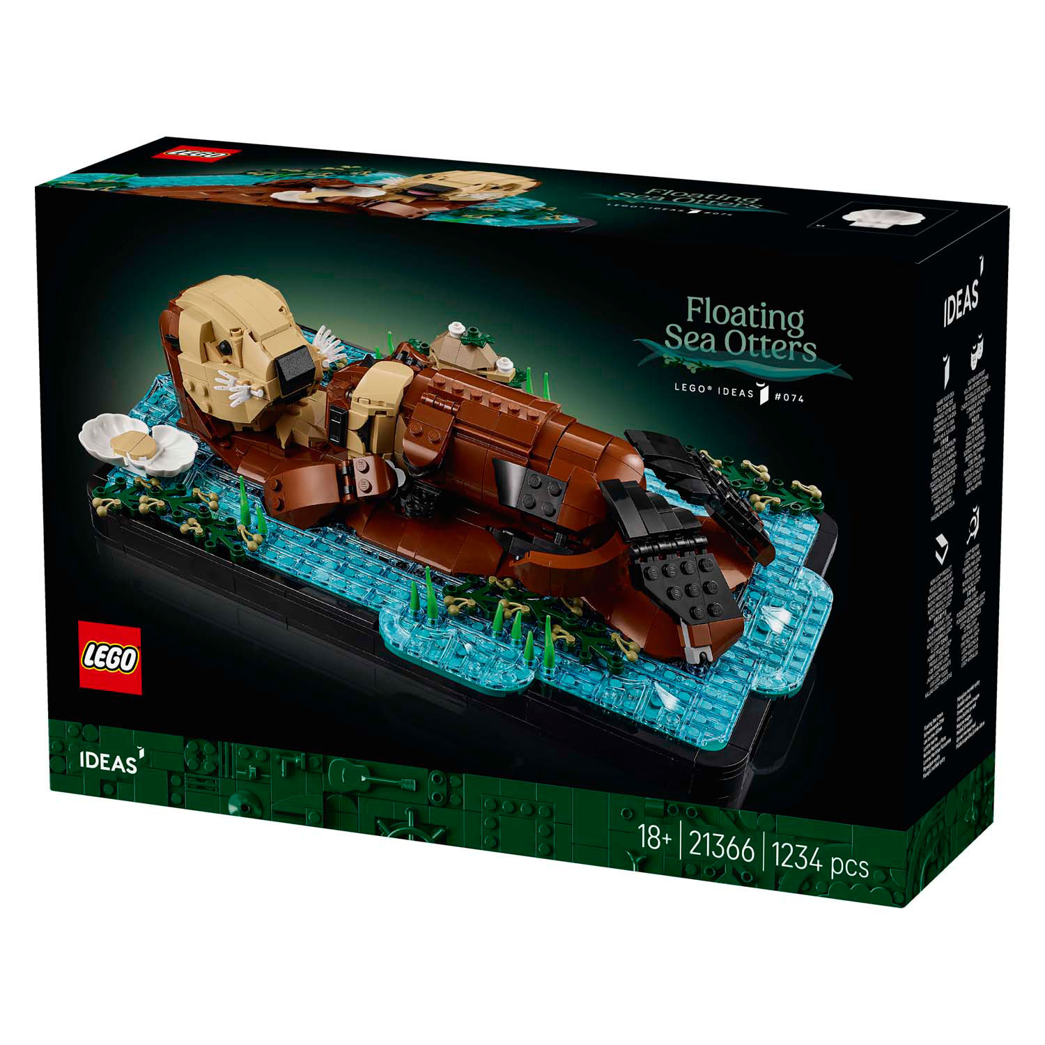 LEGO IDEAS 21366 Drijvende zeeotter