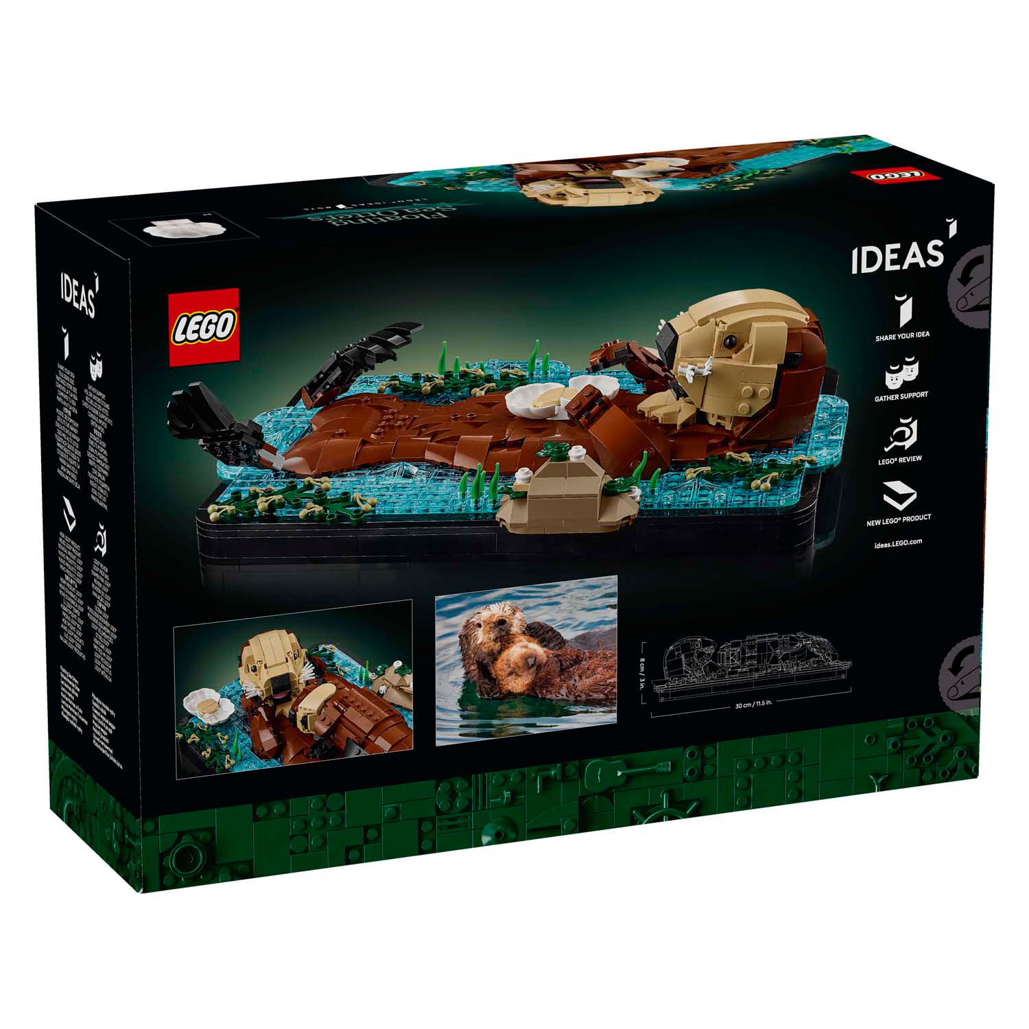 LEGO IDEAS 21366 Drijvende zeeotter