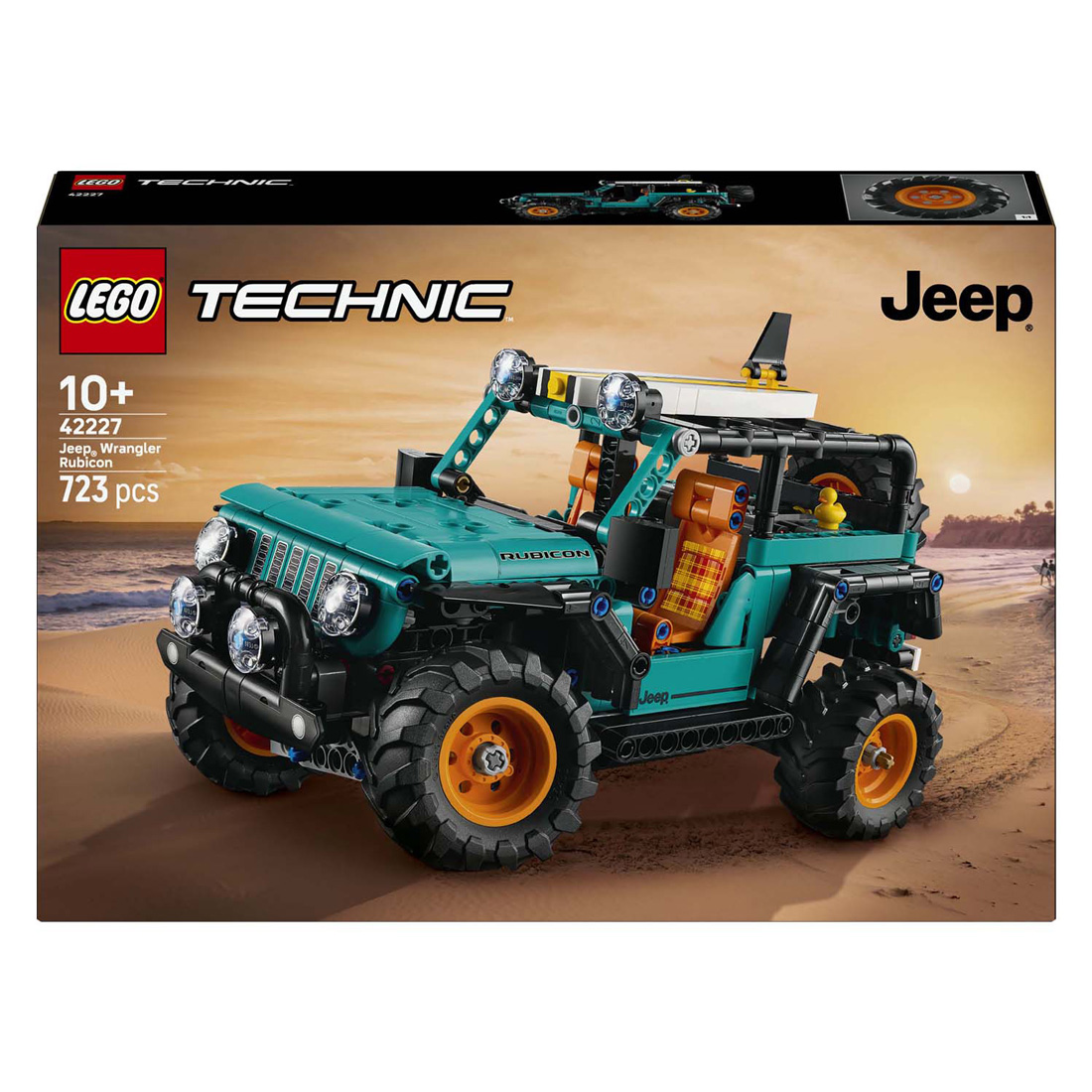 LEGO Technic 42227 Jeep Wrangler Rubicon Véhicule tout-terrain