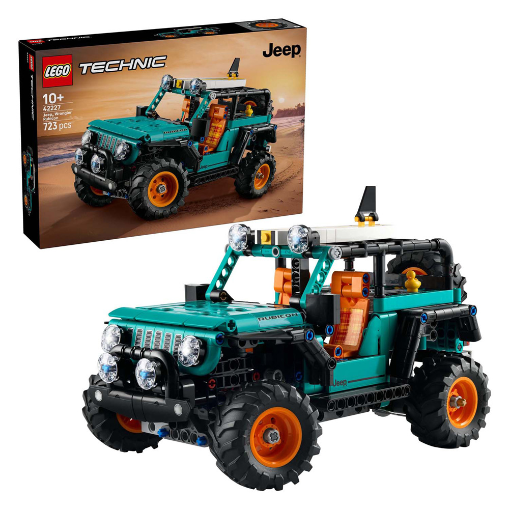 LEGO Technic 42227 Jeep Wrangler Rubicon Véhicule tout-terrain