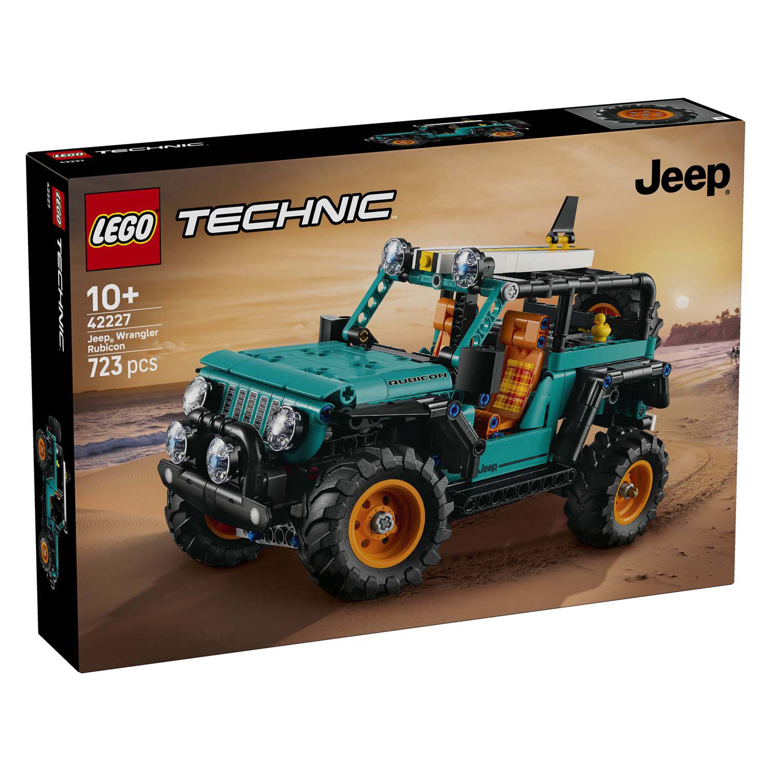 LEGO Technic 42227 Jeep Wrangler Rubicon Véhicule tout-terrain