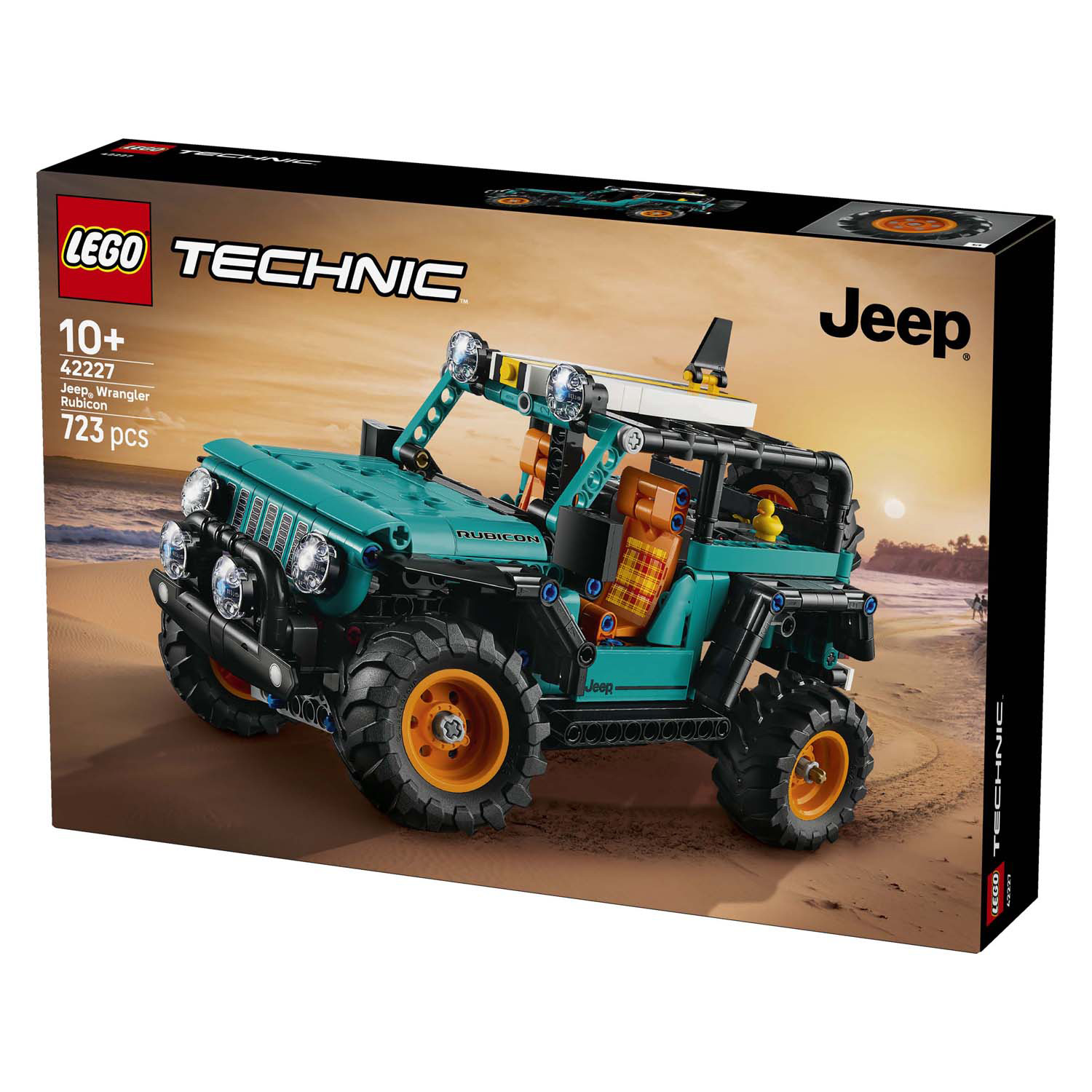 LEGO Technic 42227 Jeep Wrangler Rubicon Véhicule tout-terrain