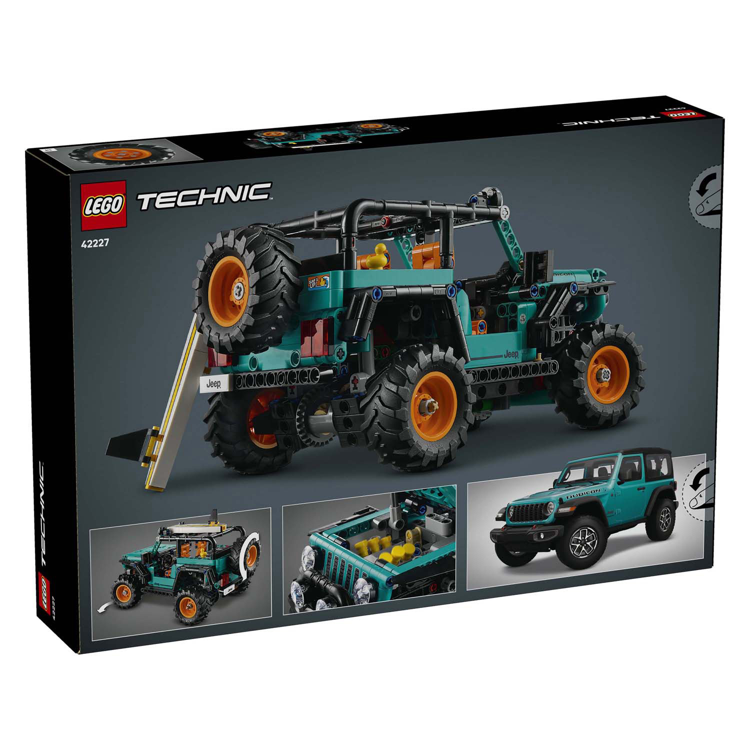 LEGO Technic 42227 Jeep Wrangler Rubicon Véhicule tout-terrain