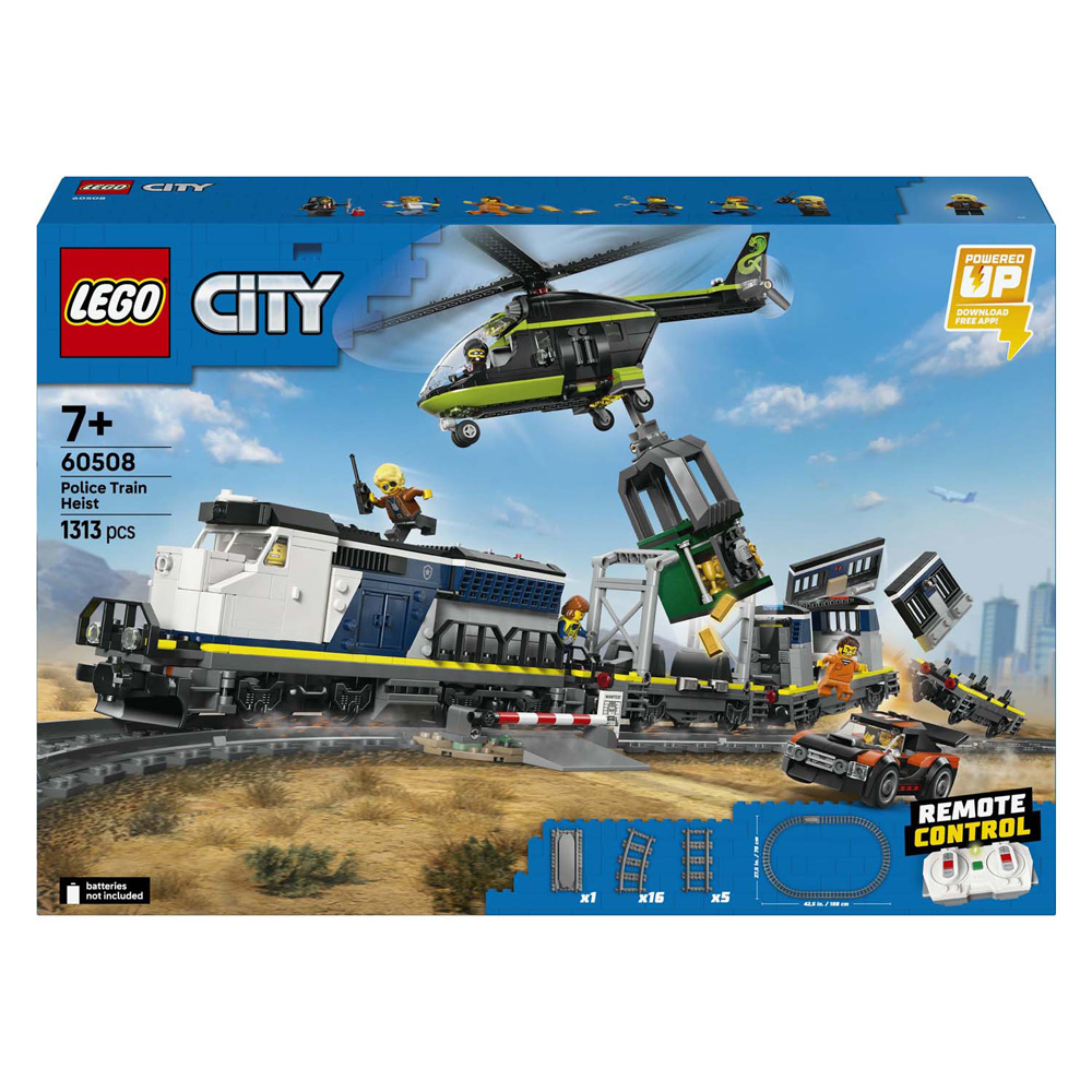 LEGO City 60508 Le braquage du train de la police