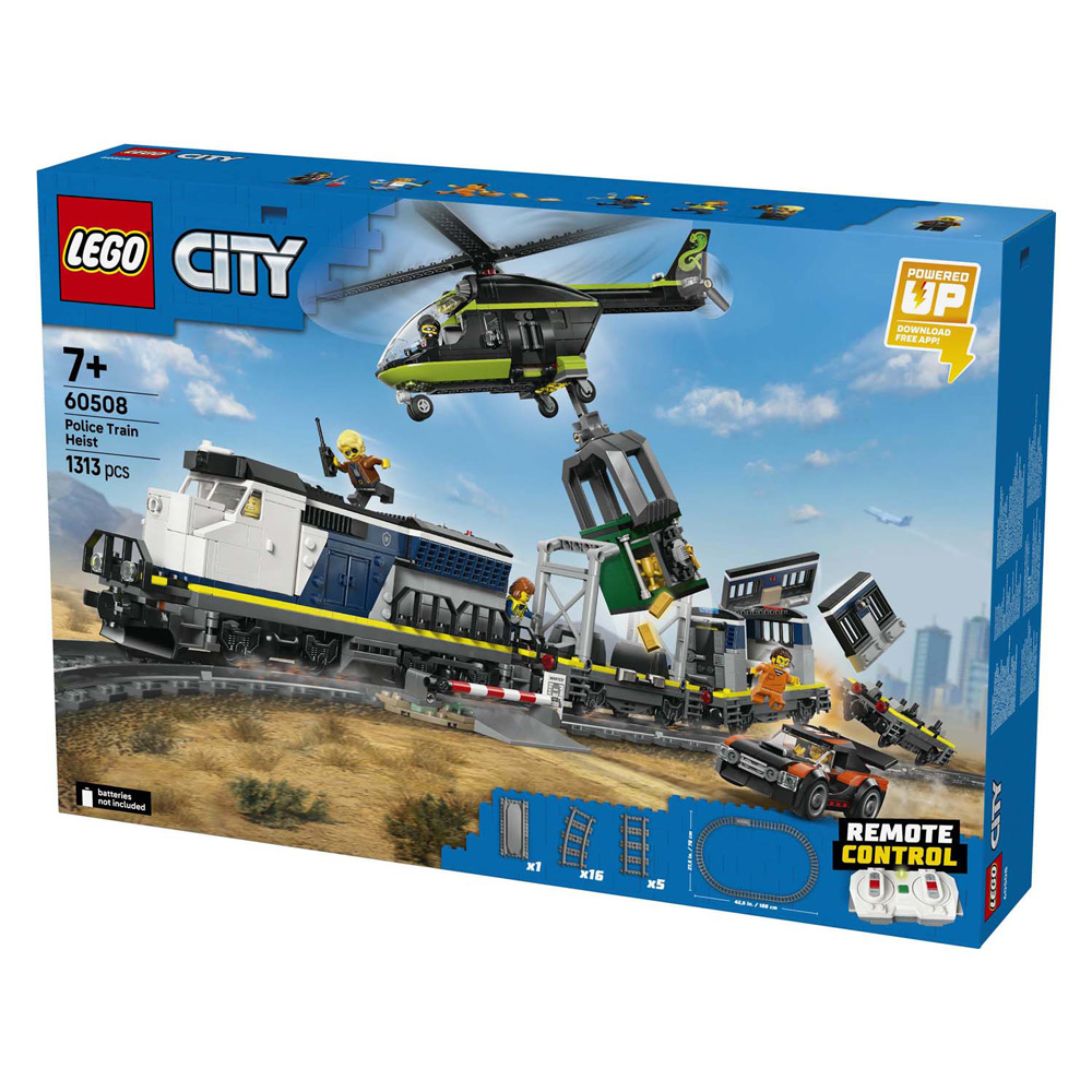 LEGO City 60508 Le braquage du train de la police