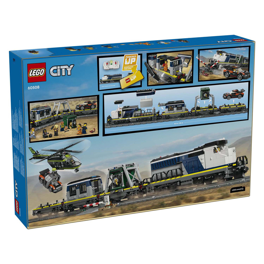 LEGO City 60508 Le braquage du train de la police