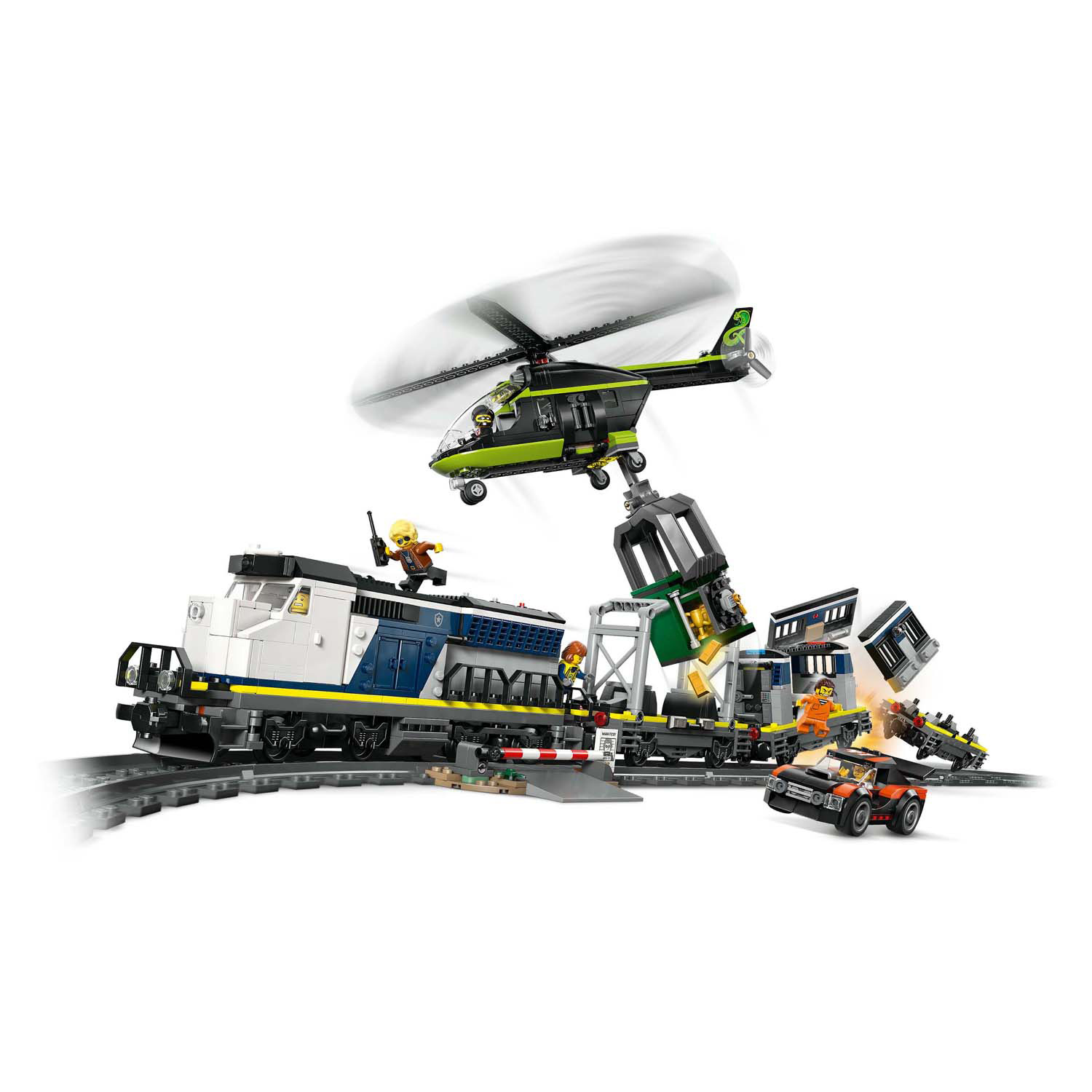 LEGO City 60508 Le braquage du train de la police
