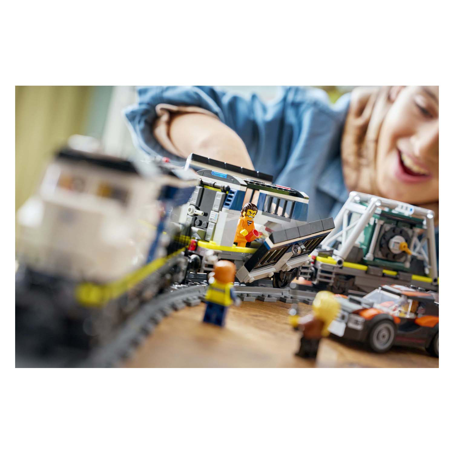 LEGO City 60508 Le braquage du train de la police