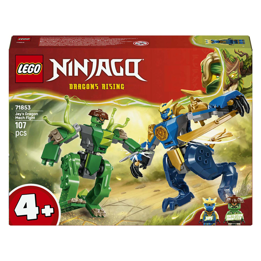 LEGO Ninjago 71853 Le combat de robots dragons de Jay