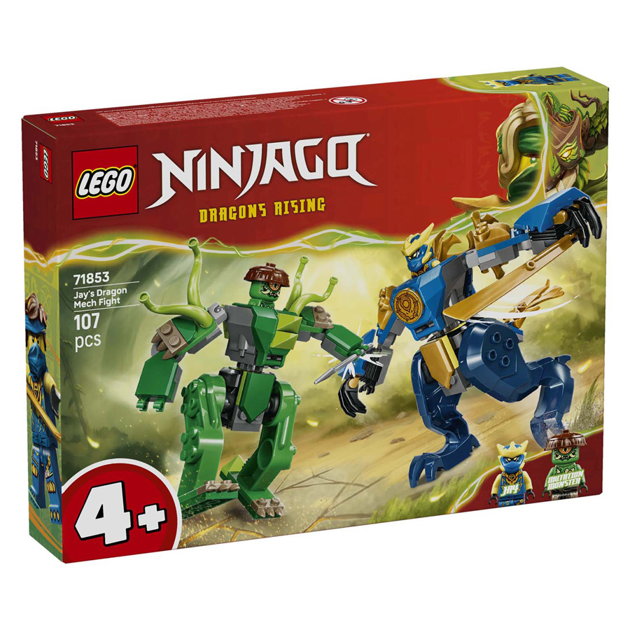 LEGO Ninjago 71853 Le combat de robots dragons de Jay