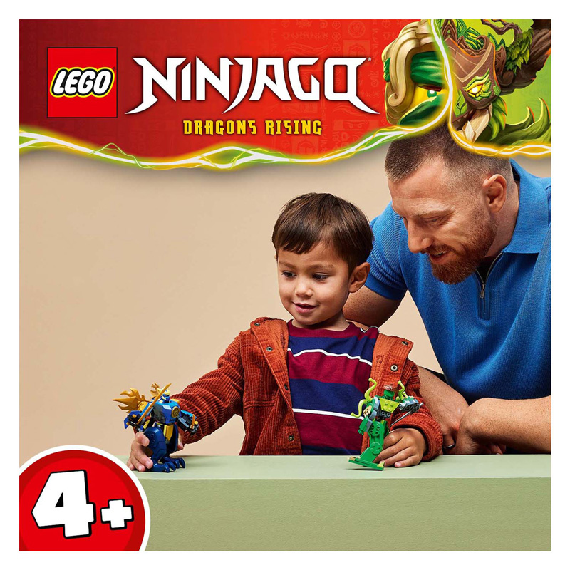 LEGO Ninjago 71853 Le combat de robots dragons de Jay
