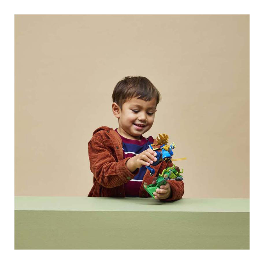 LEGO Ninjago 71853 Le combat de robots dragons de Jay