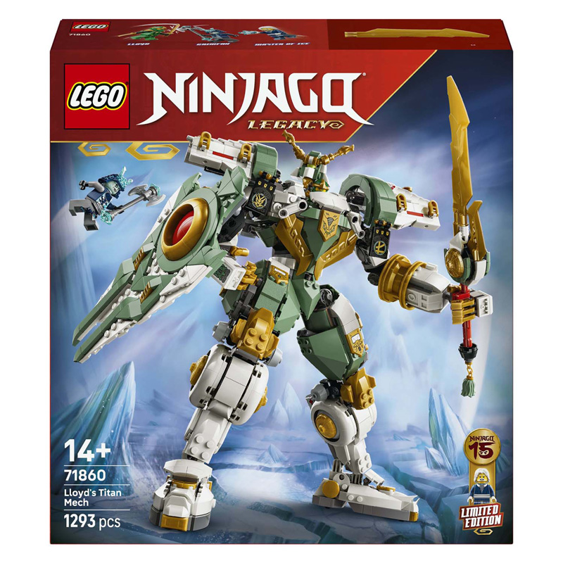 LEGO Ninjago 71860 15e anniversaire : Le robot géant de Lloyd