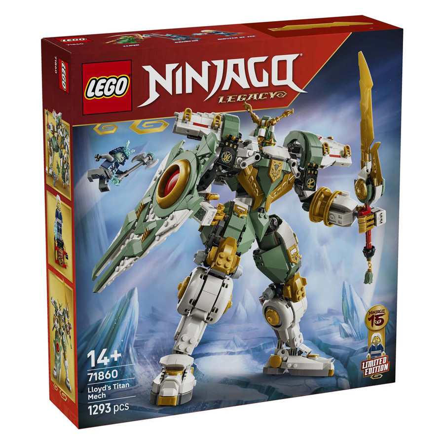 LEGO Ninjago 71860 15e anniversaire : Le robot géant de Lloyd