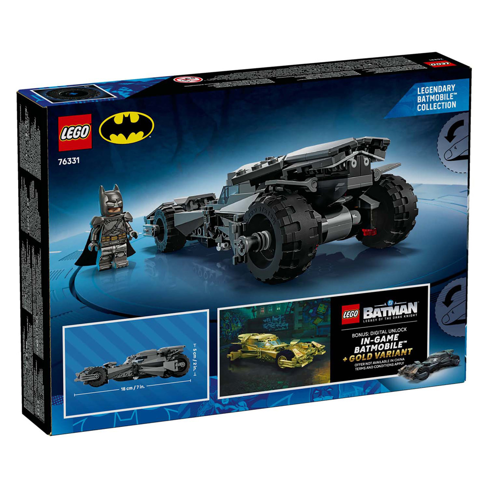 LEGO Super Heroes 76331 Batman v Superman Batmobile