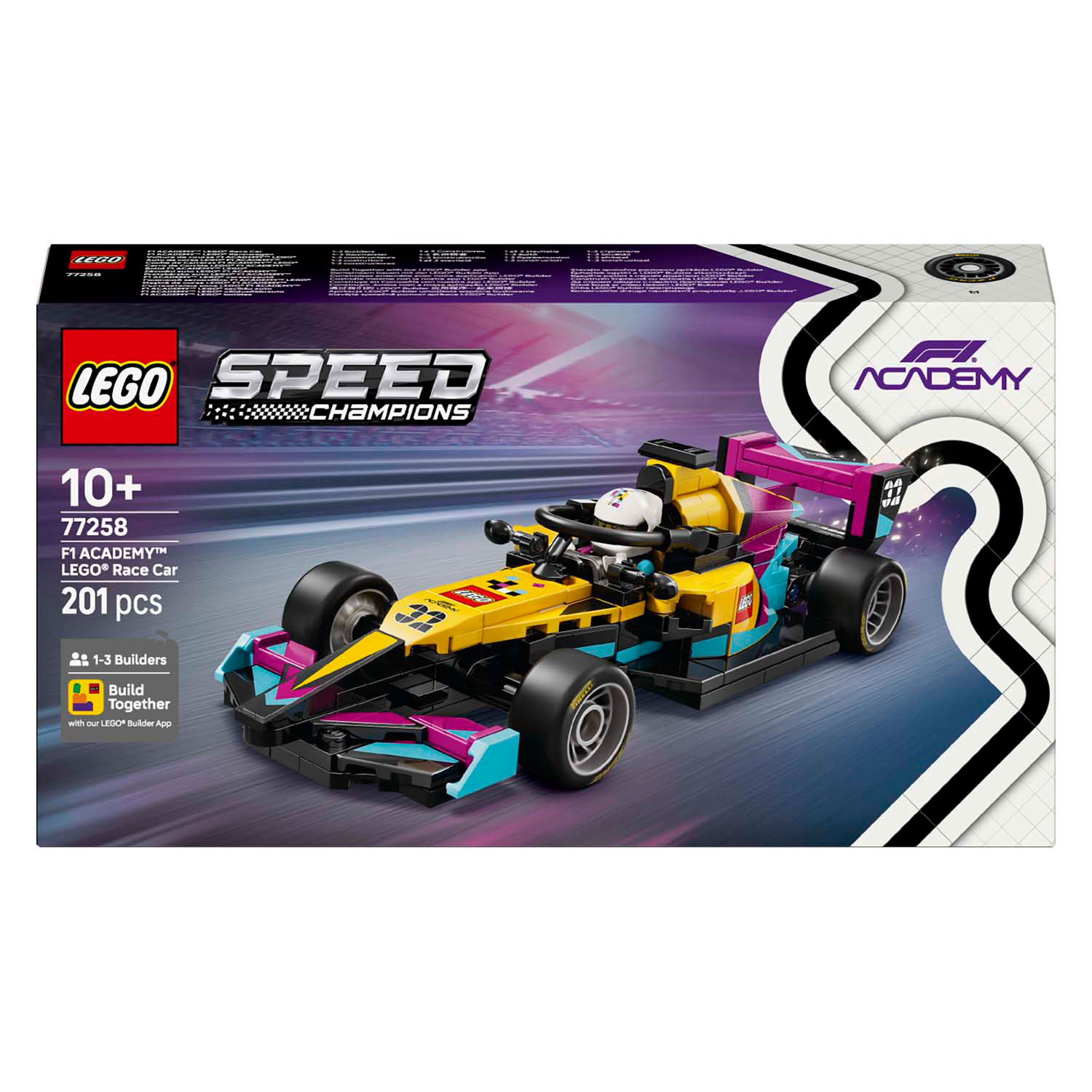 LEGO Speed ​​Champions 77258 F1 Academy Rennwagen
