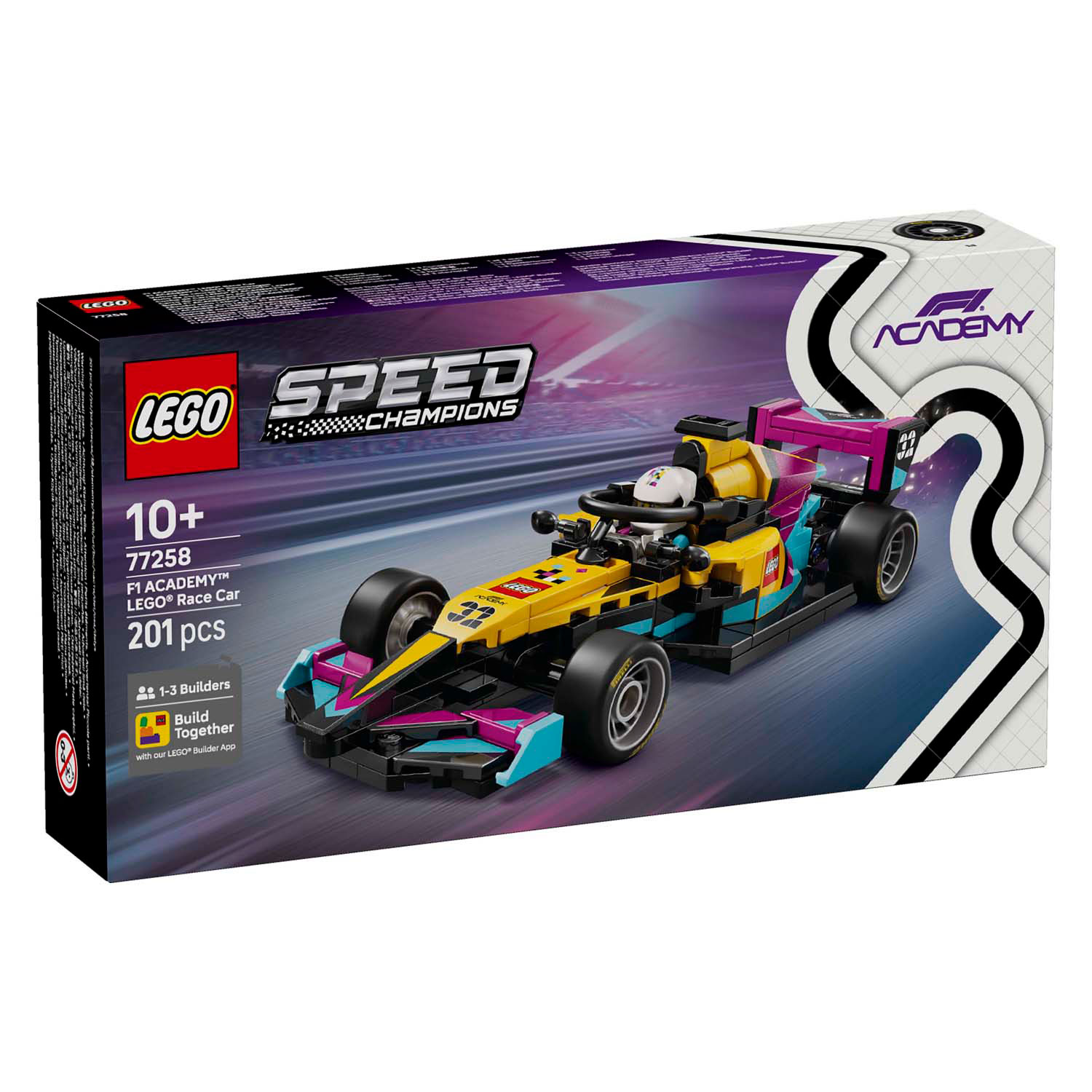 LEGO Speed Champions 77258 F1 Academey racewagen