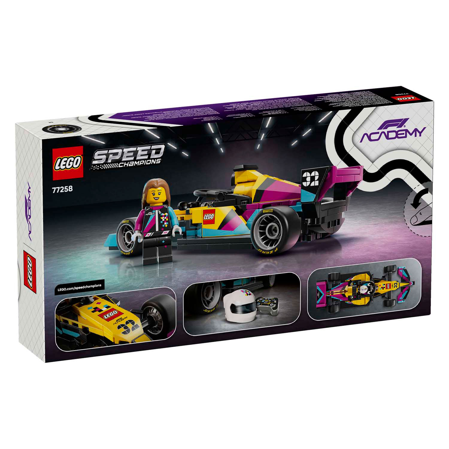 LEGO Speed Champions 77258 F1 Academey racewagen