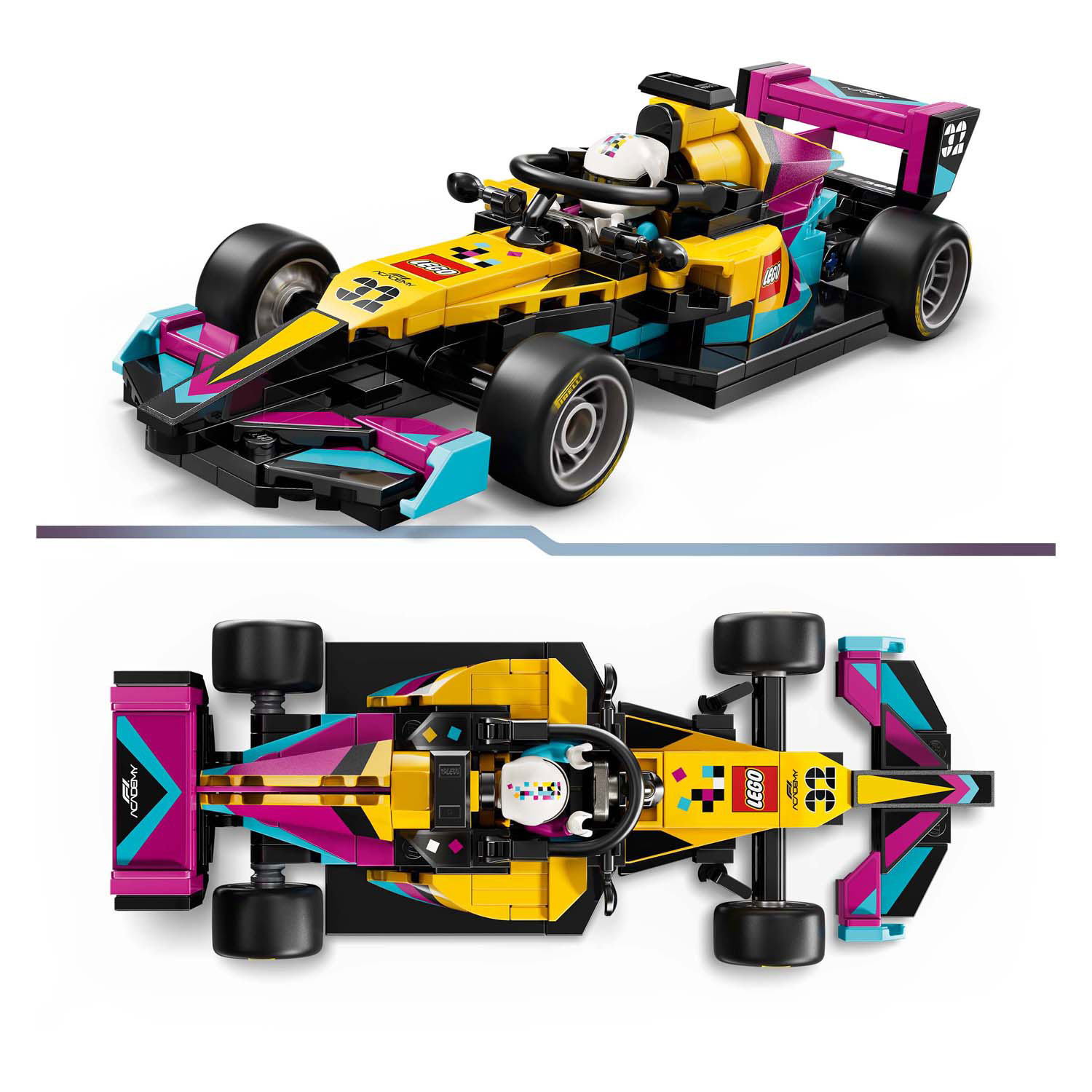 LEGO Speed Champions 77258 F1 Academey racewagen