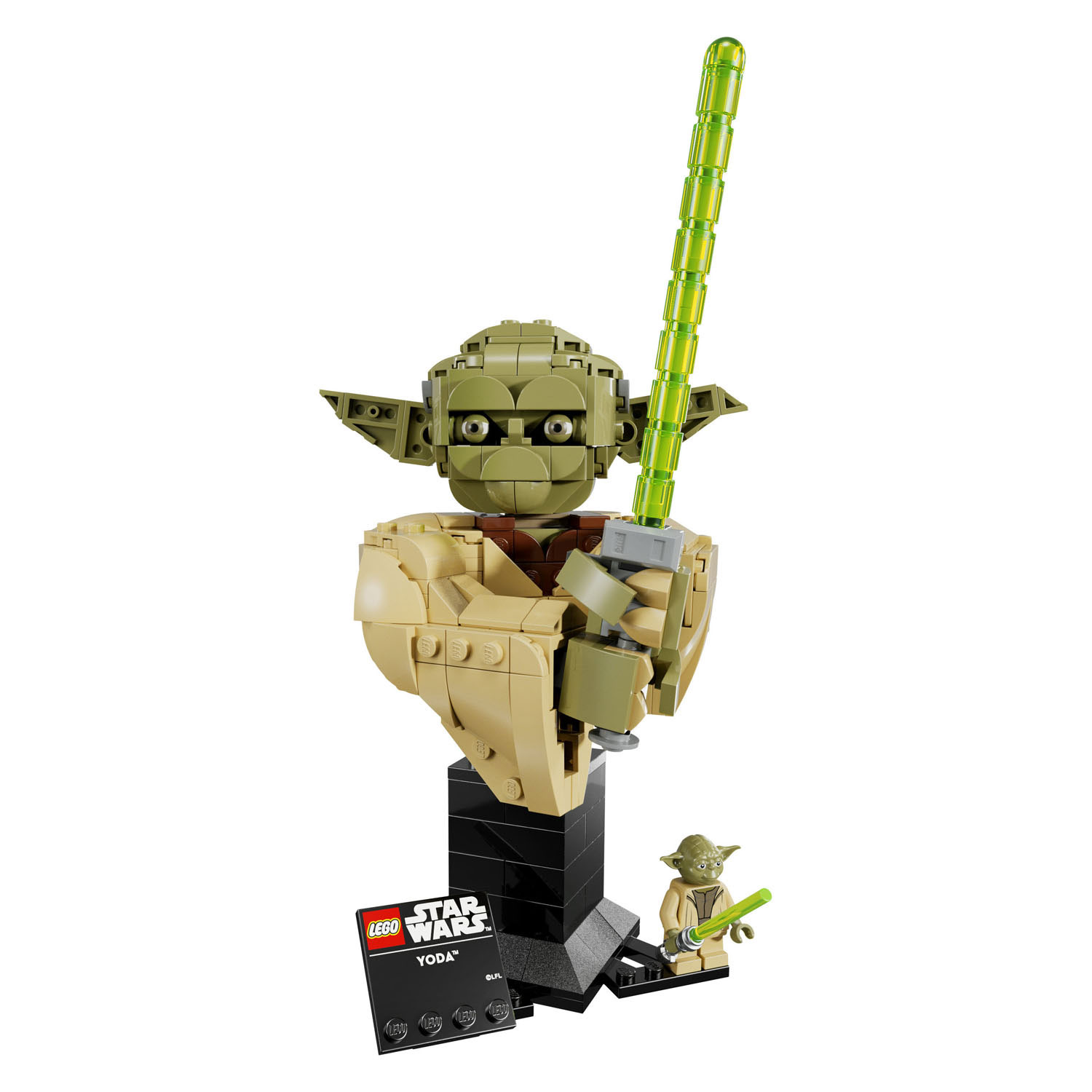 LEGO Star Wars 75438 Buste de Yoda