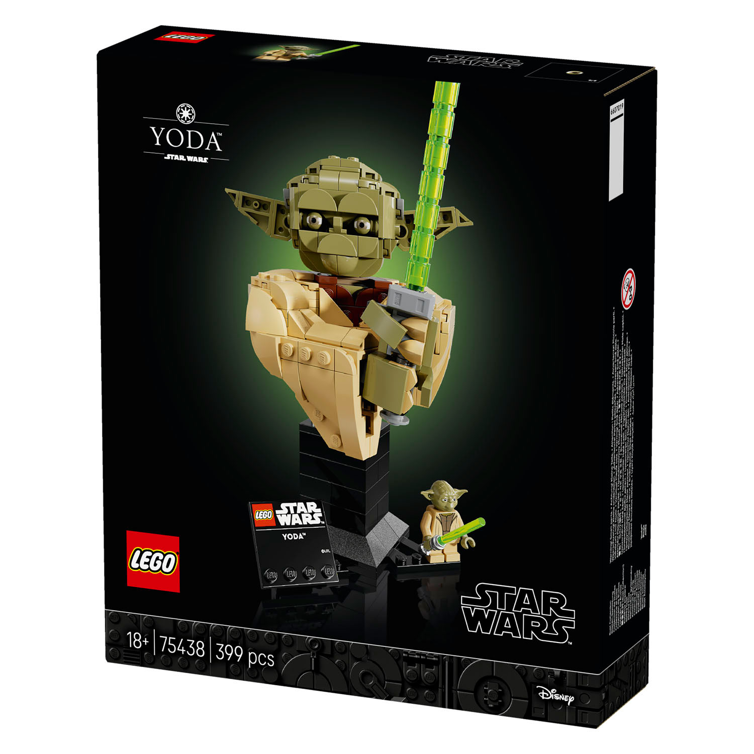 LEGO Star Wars 75438 Buste de Yoda