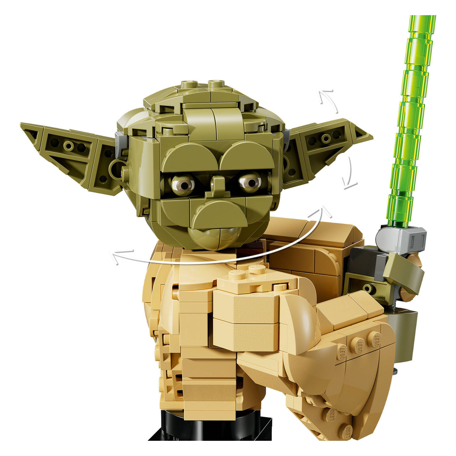 LEGO Star Wars 75438 Buste de Yoda