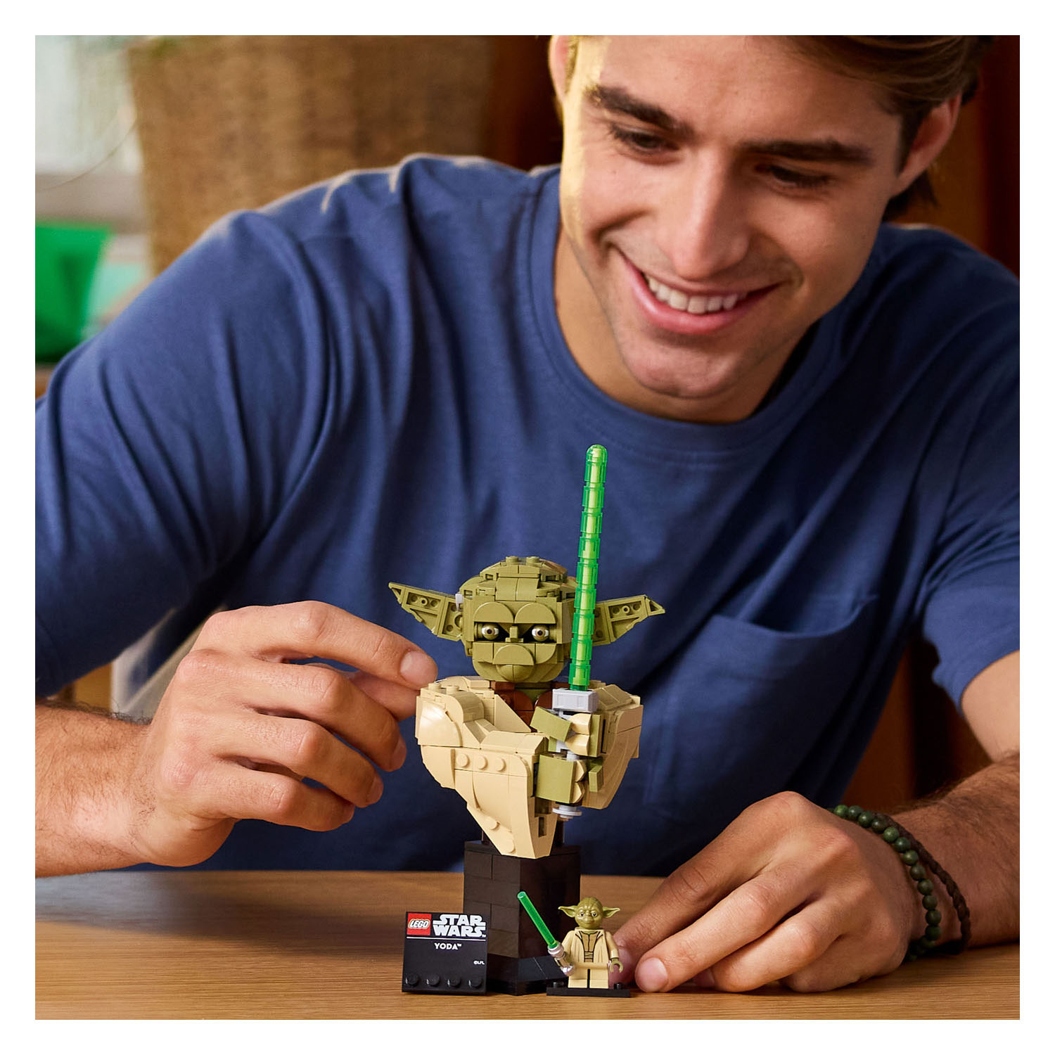LEGO Star Wars 75438 Buste de Yoda
