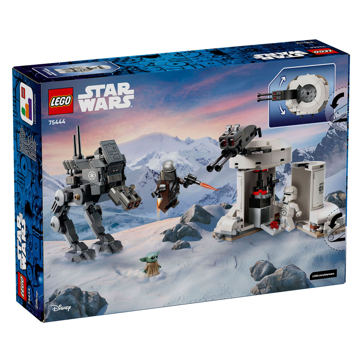 LEGO Star Wars 75444 Ensemble d'attaque AT-RT