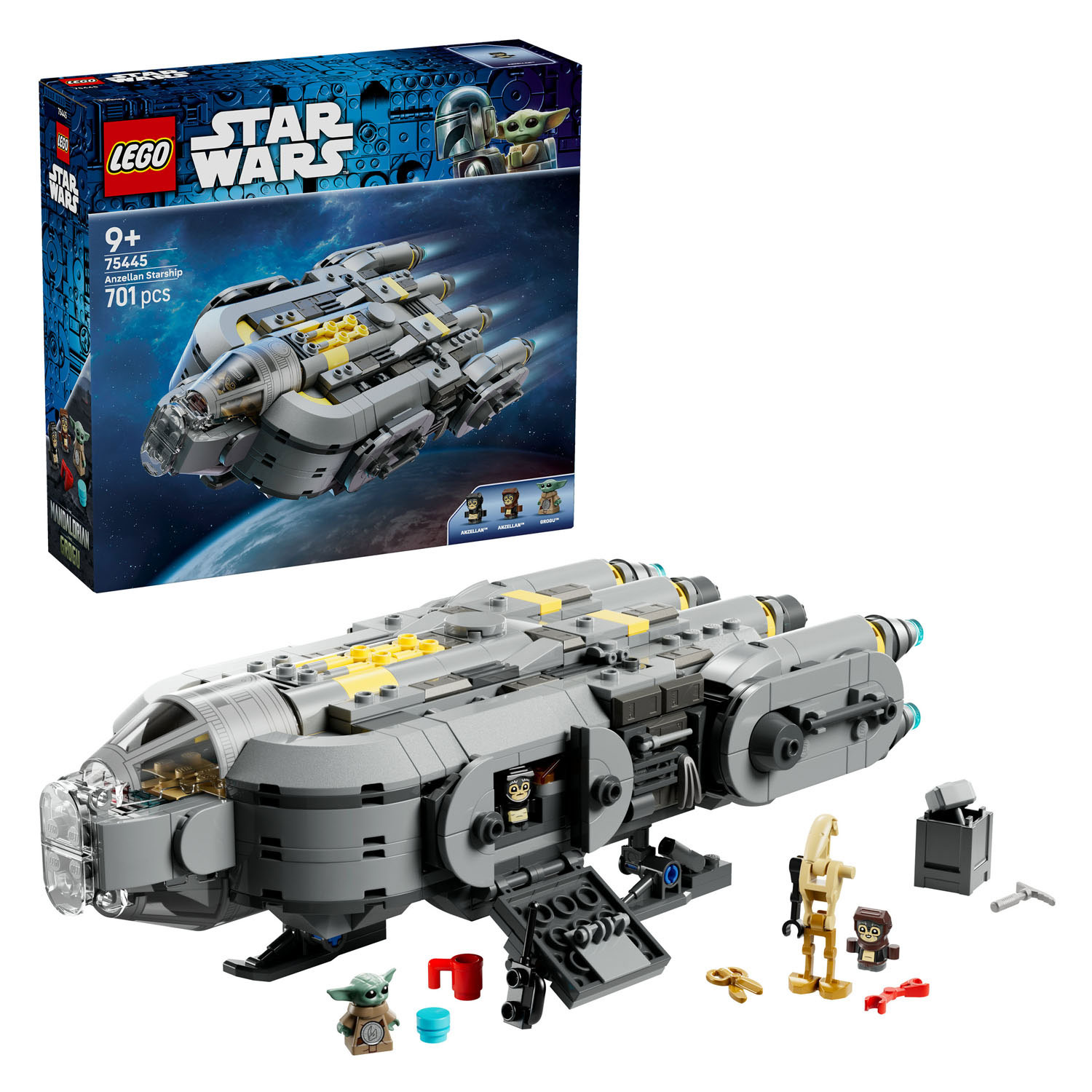 LEGO Star Wars 75445 Vaisseau spatial Anzellan