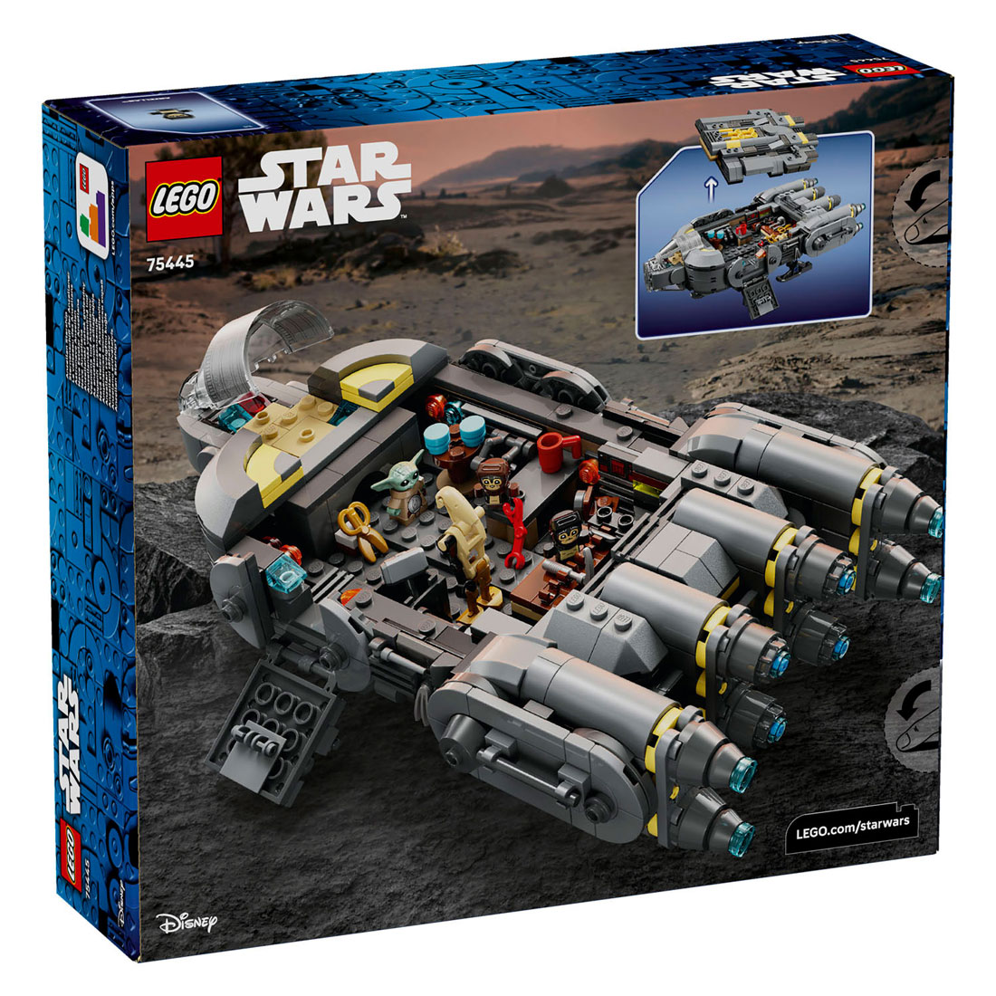 LEGO Star Wars 75445 Vaisseau spatial Anzellan