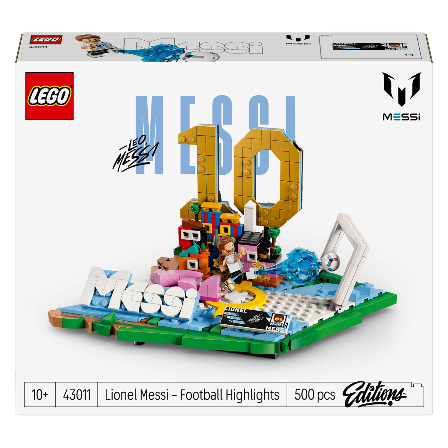 LEGO Édition Spéciale 2026 43011 Lionel Messi - Meilleurs moments footballistiques