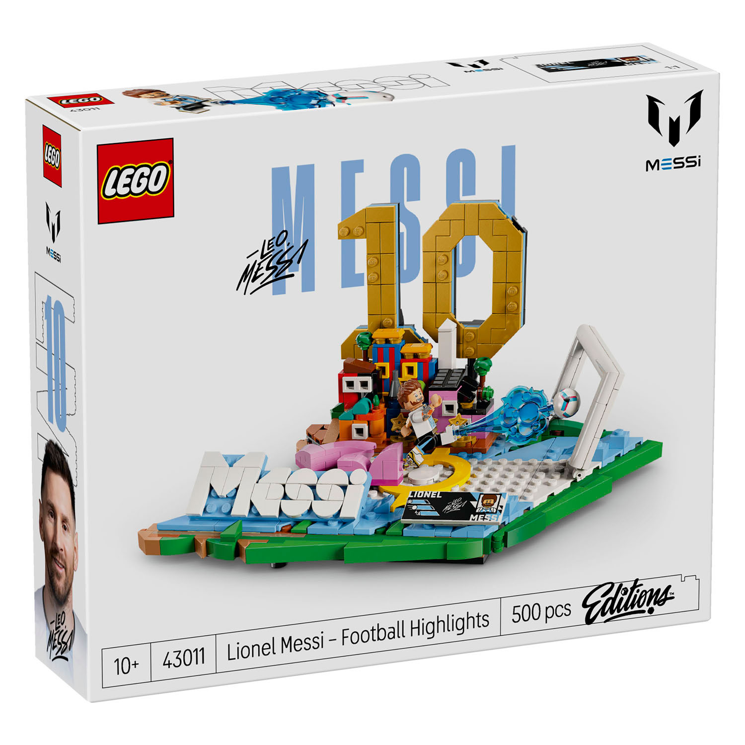 LEGO Édition Spéciale 2026 43011 Lionel Messi - Meilleurs moments footballistiques