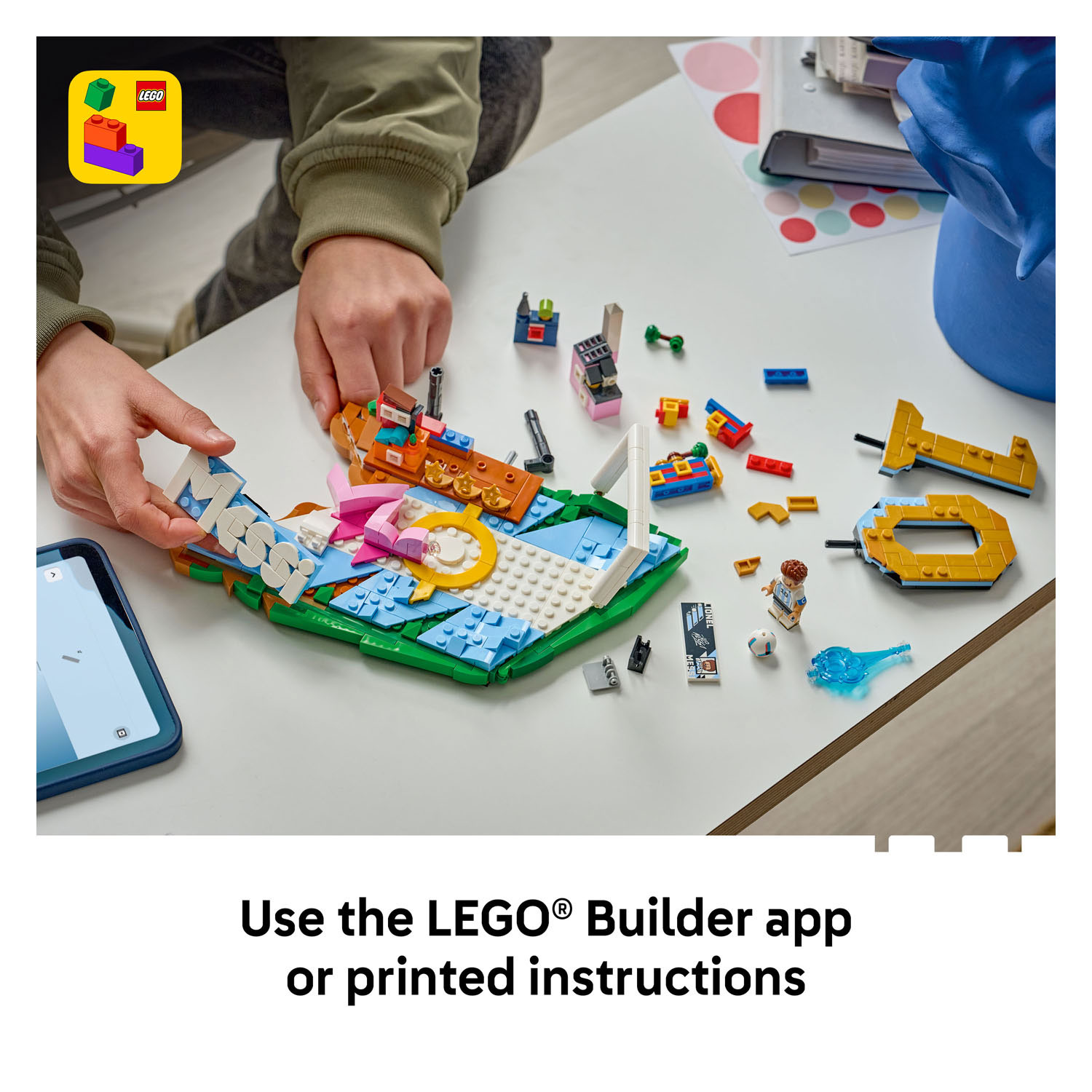 LEGO Édition Spéciale 2026 43011 Lionel Messi - Meilleurs moments footballistiques