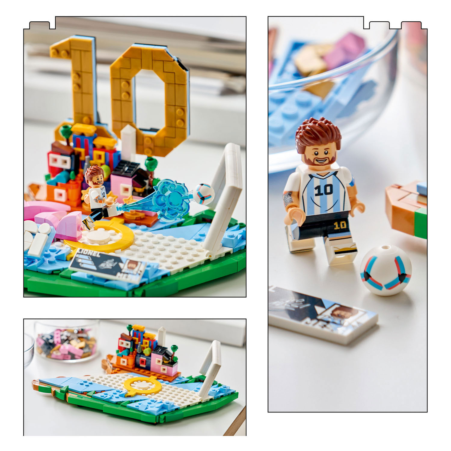 LEGO Édition Spéciale 2026 43011 Lionel Messi - Meilleurs moments footballistiques
