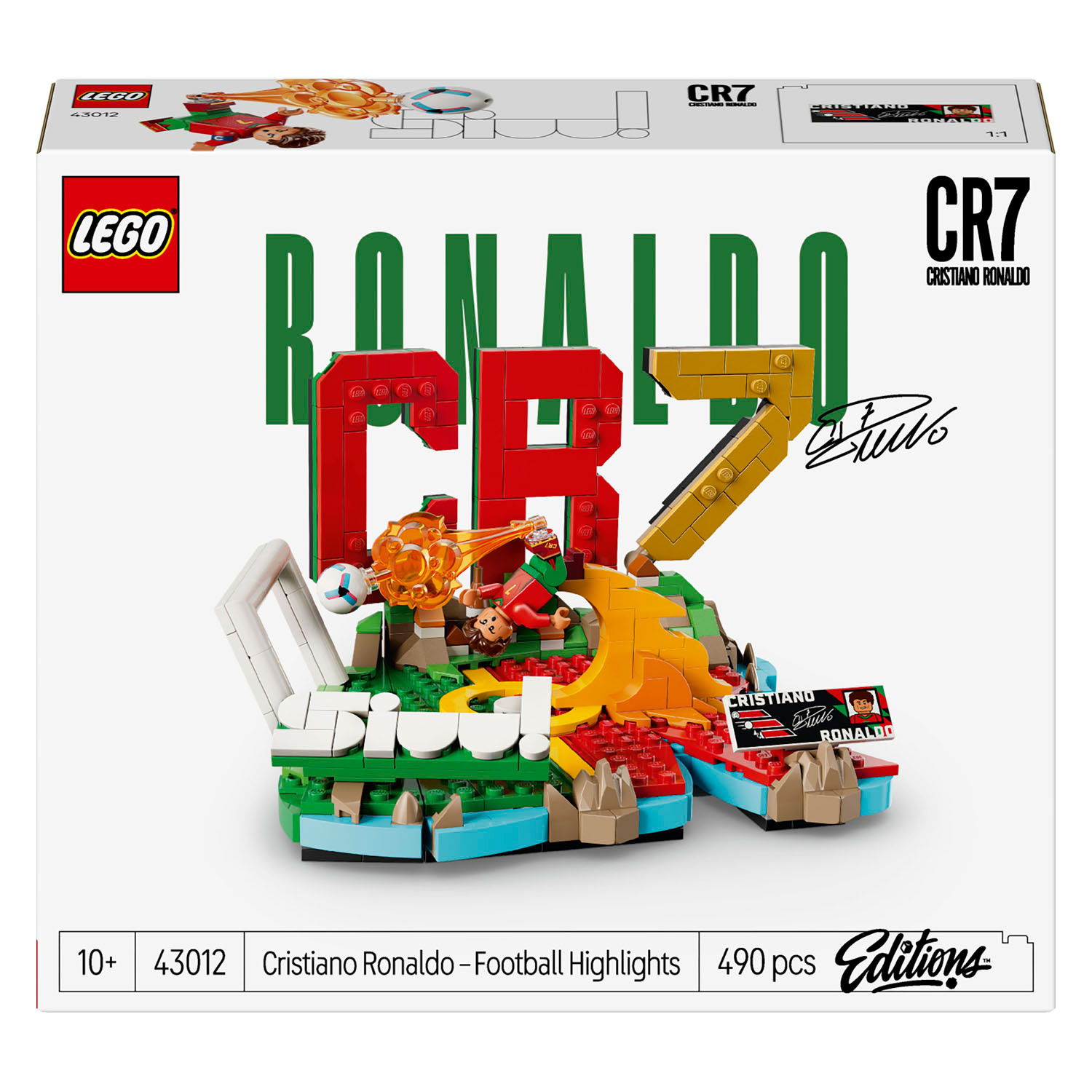 LEGO Édition Spéciale 2026 43012 Cristiano Ronaldo : Les Meilleurs Moments Football