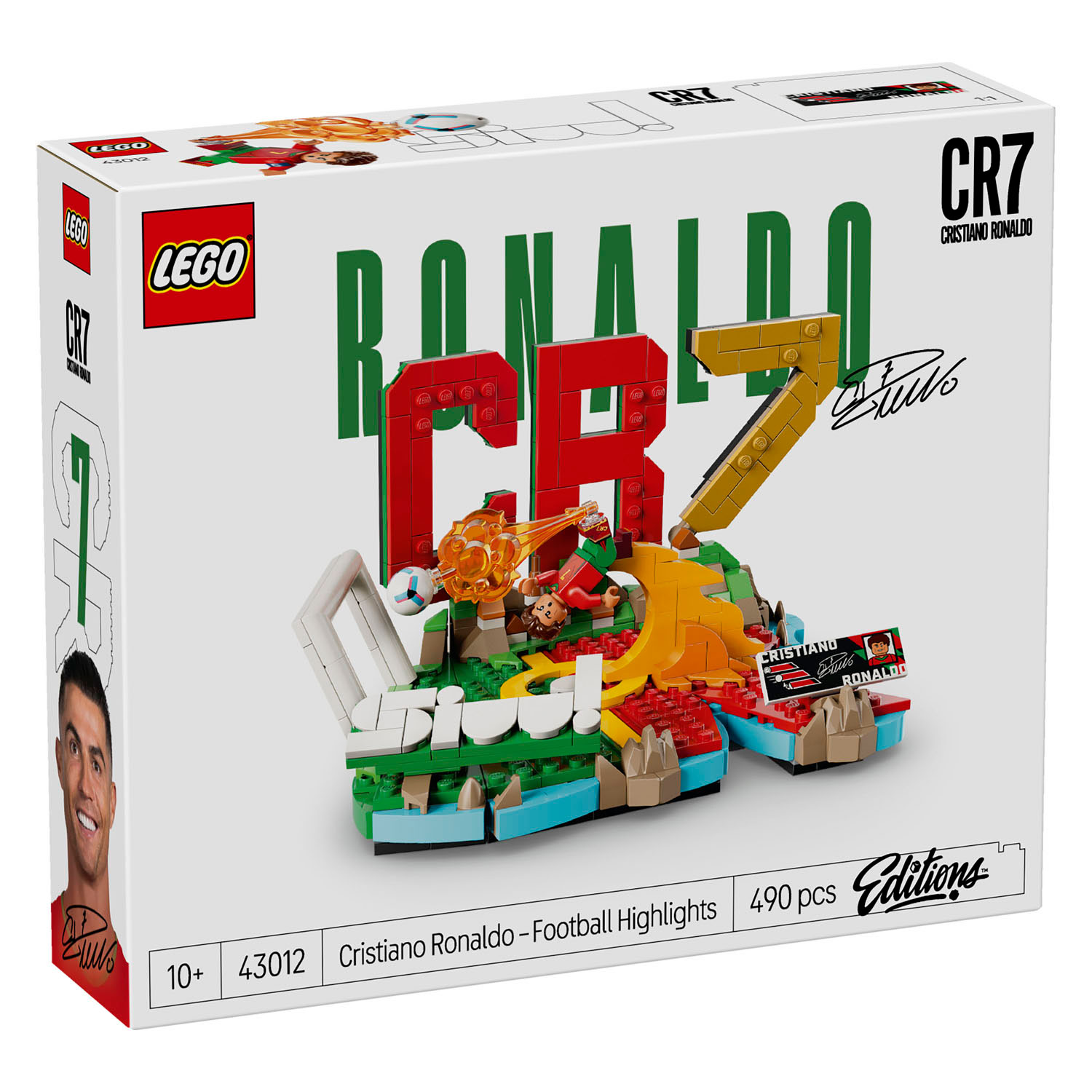 LEGO Édition Spéciale 2026 43012 Cristiano Ronaldo : Les Meilleurs Moments Football
