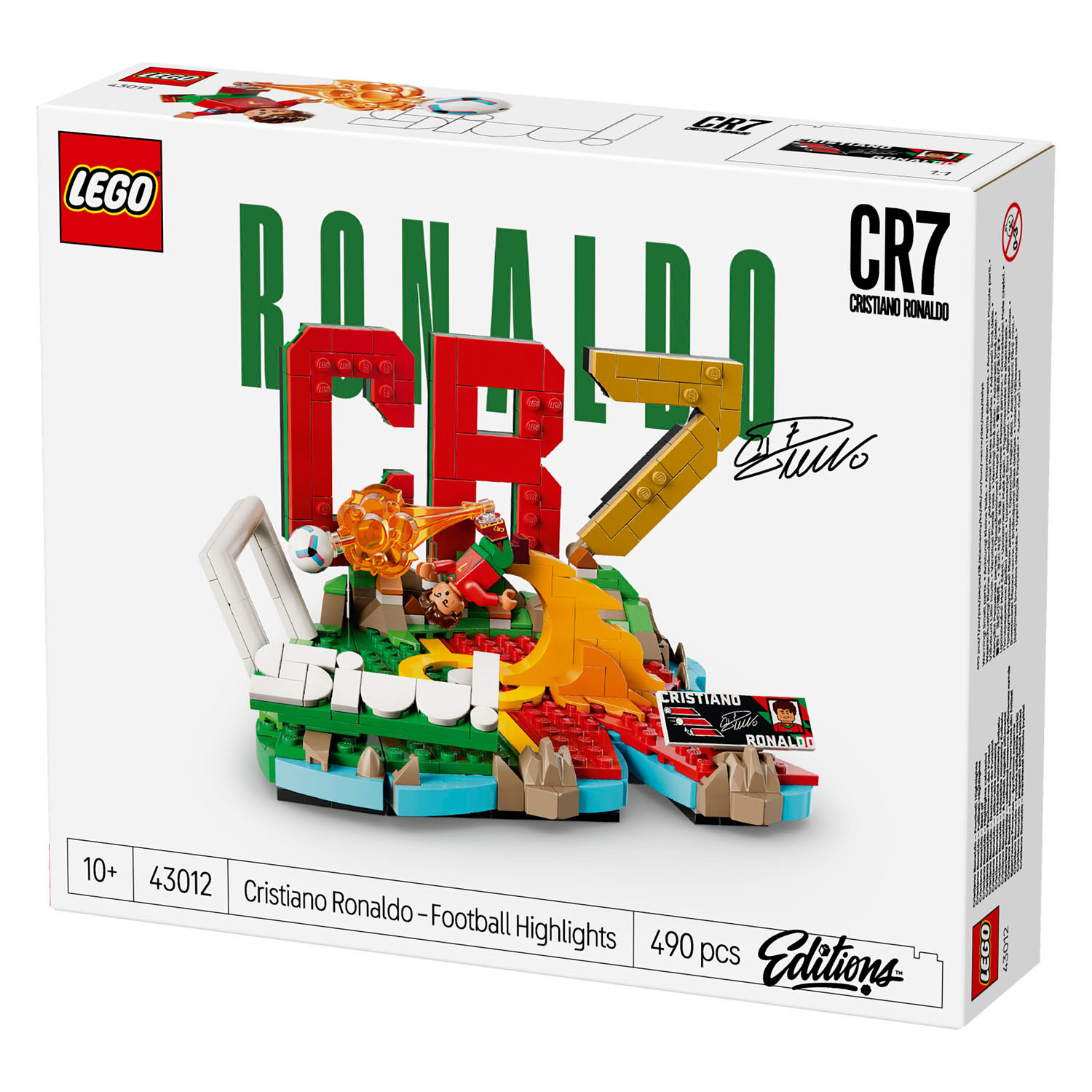 LEGO Édition Spéciale 2026 43012 Cristiano Ronaldo : Les Meilleurs Moments Football