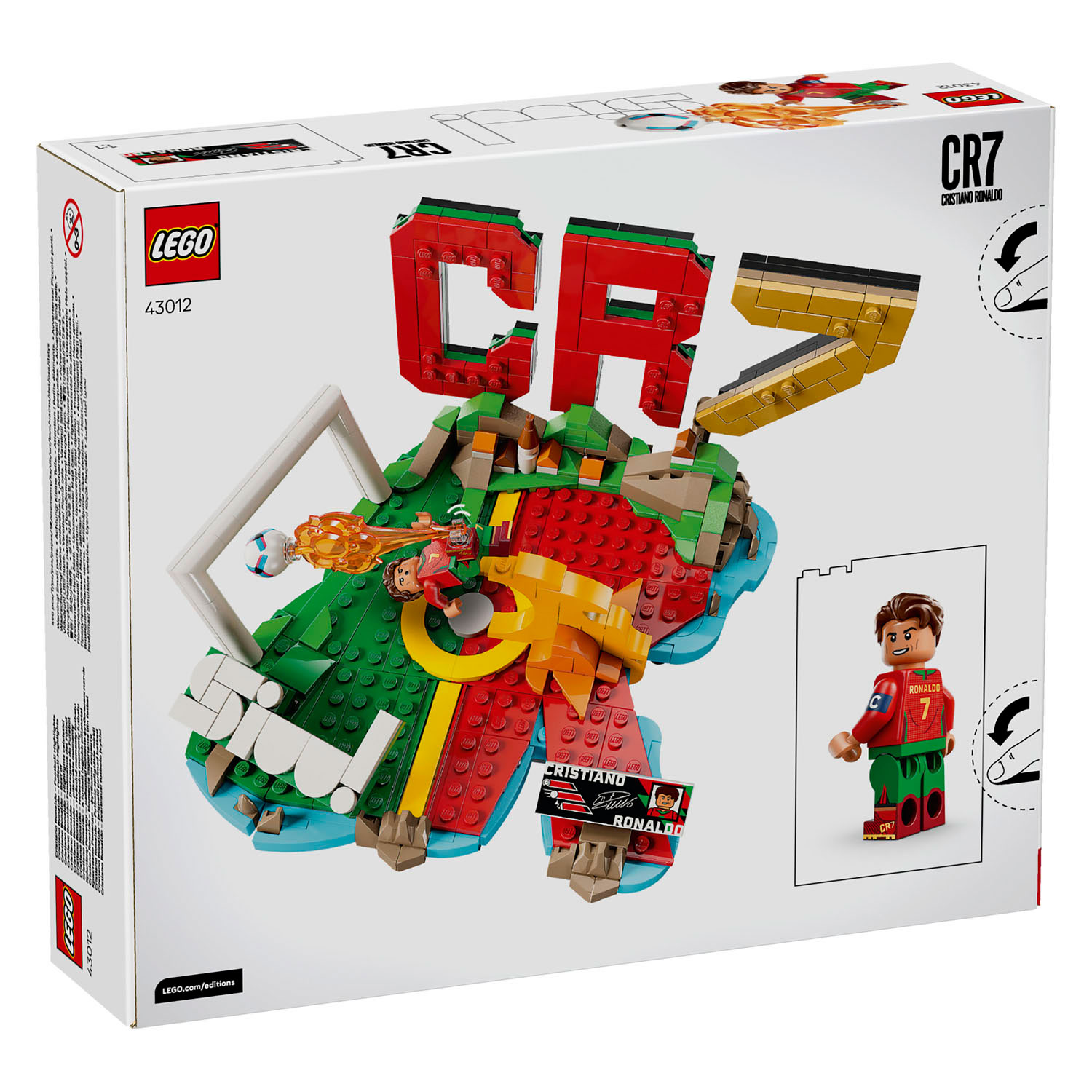LEGO Édition Spéciale 2026 43012 Cristiano Ronaldo : Les Meilleurs Moments Football