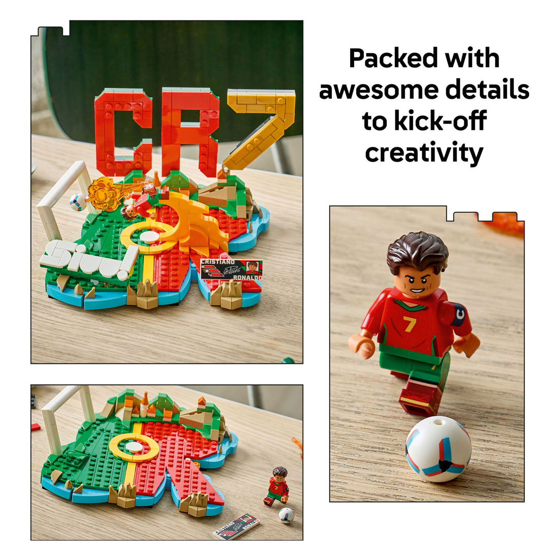 LEGO Édition Spéciale 2026 43012 Cristiano Ronaldo : Les Meilleurs Moments Football