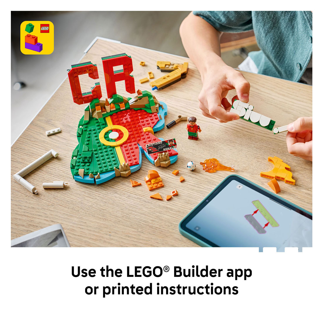 LEGO Édition Spéciale 2026 43012 Cristiano Ronaldo : Les Meilleurs Moments Football