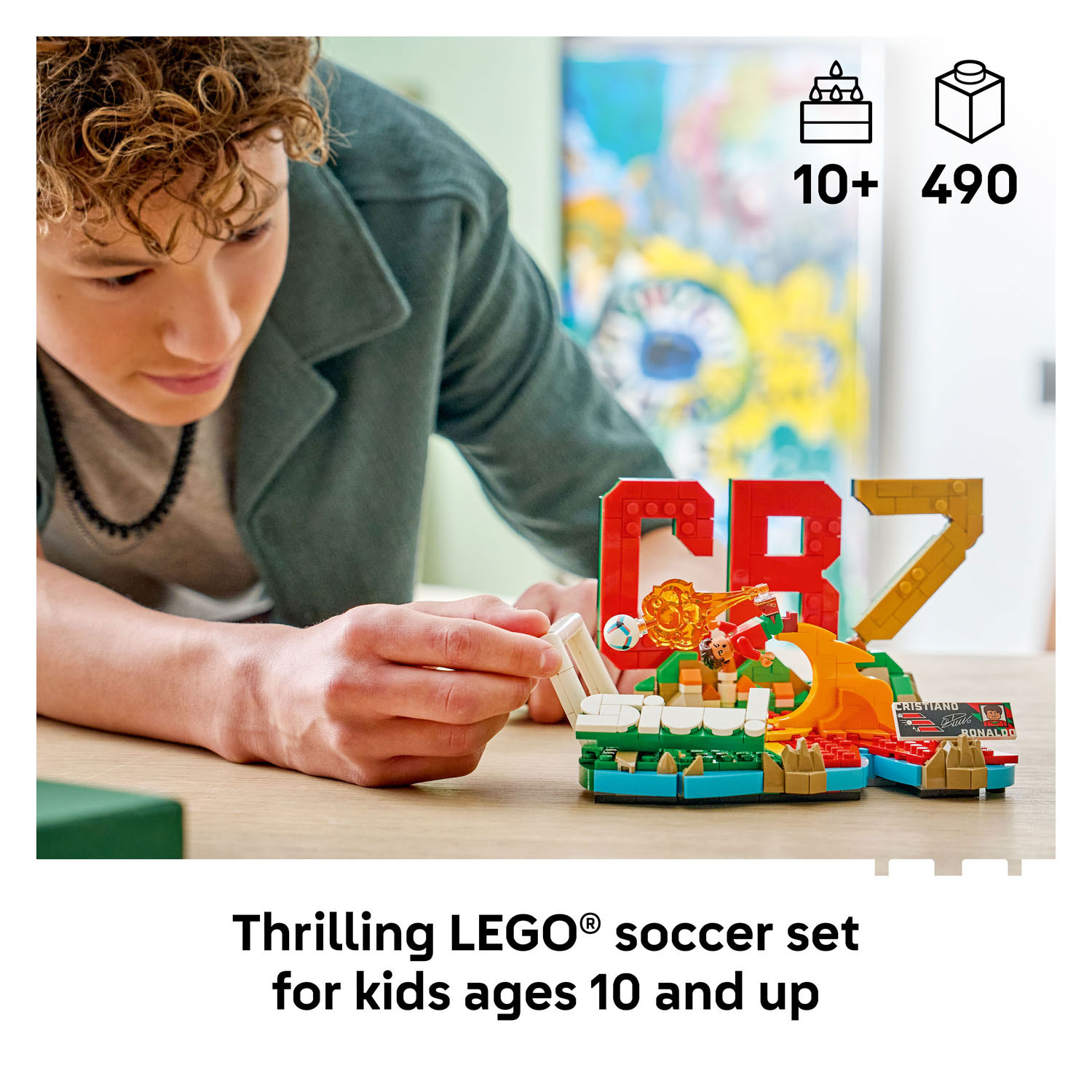 LEGO Édition Spéciale 2026 43012 Cristiano Ronaldo : Les Meilleurs Moments Football