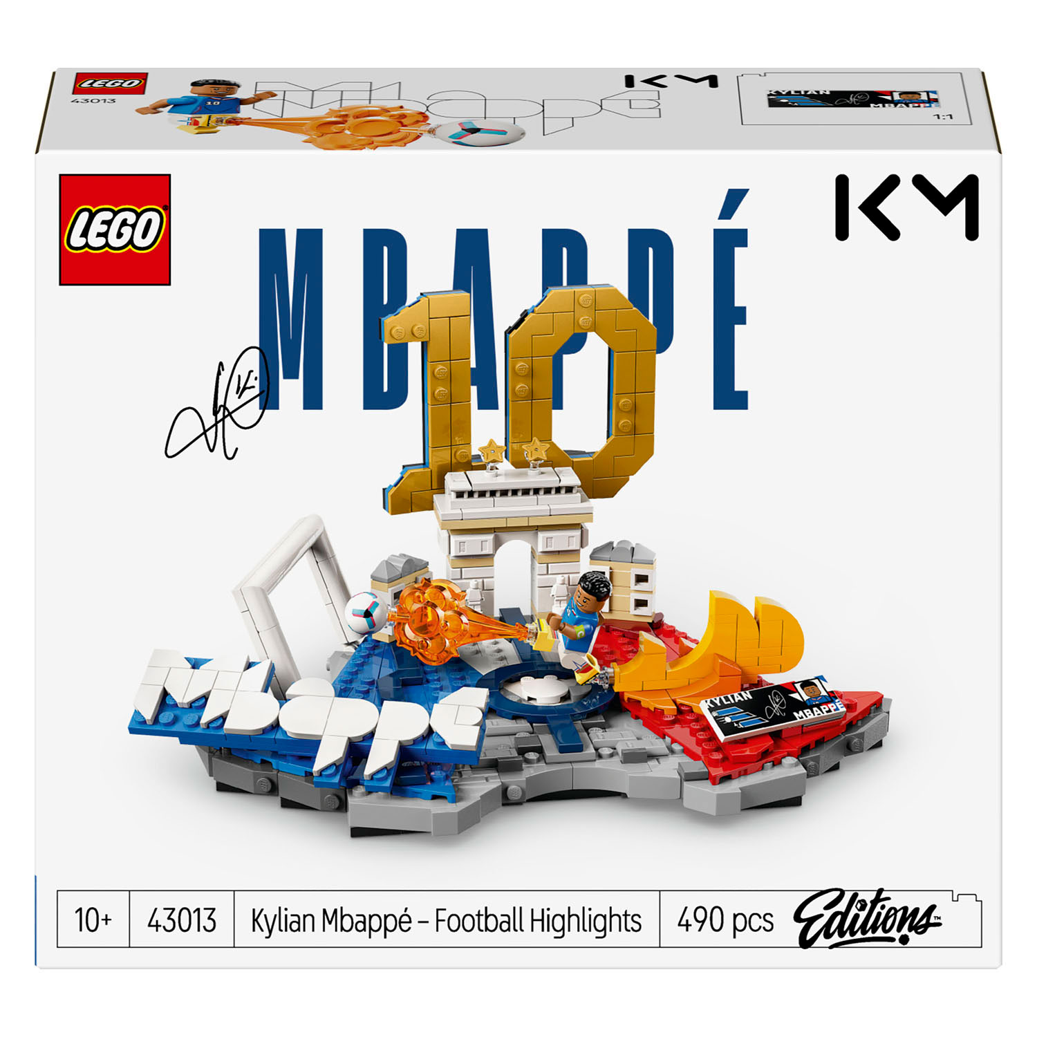 LEGO Édition Spéciale 2026 43013 Kylian Mbappé - Meilleurs moments footballistiques