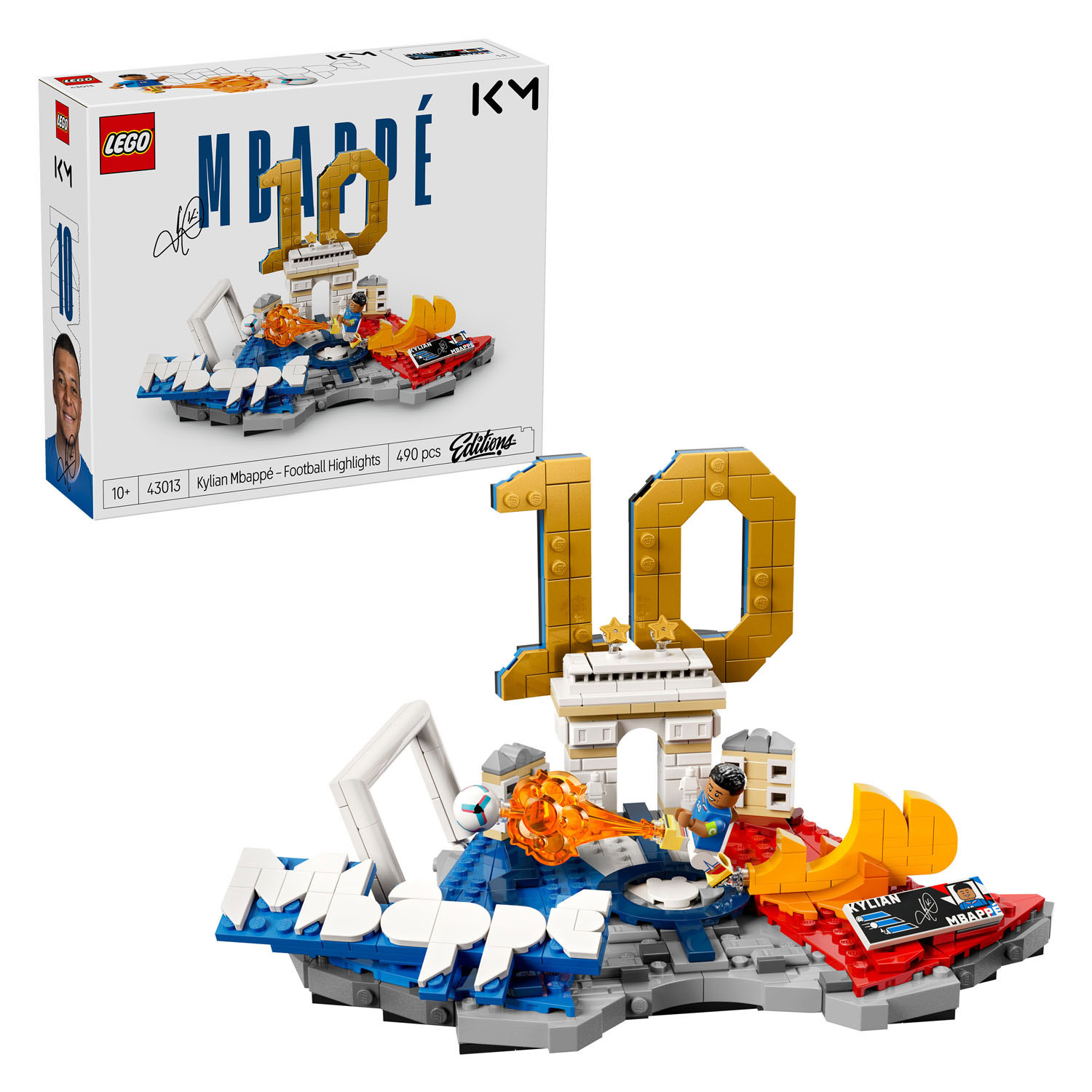 LEGO Édition Spéciale 2026 43013 Kylian Mbappé - Meilleurs moments footballistiques