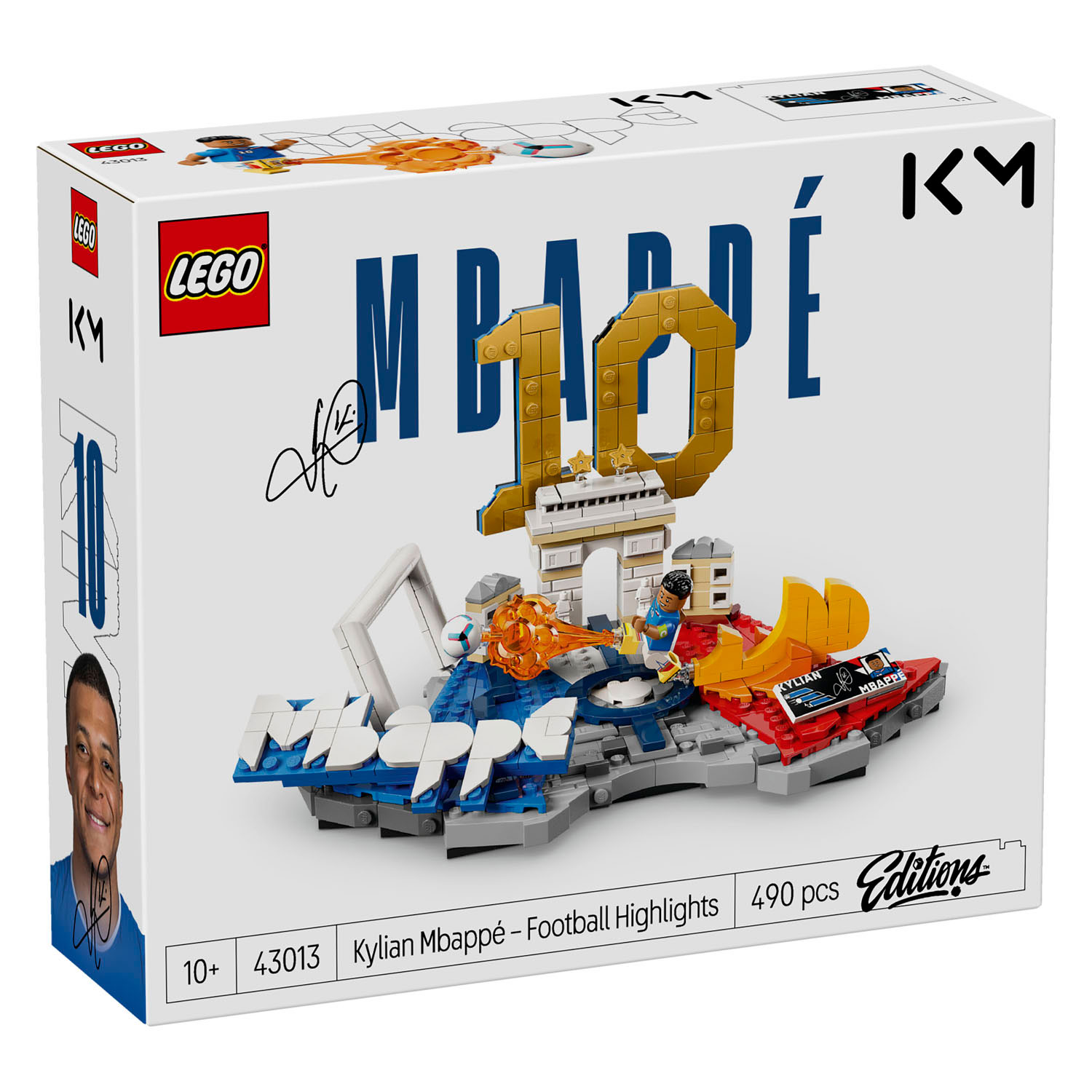 LEGO Édition Spéciale 2026 43013 Kylian Mbappé - Meilleurs moments footballistiques