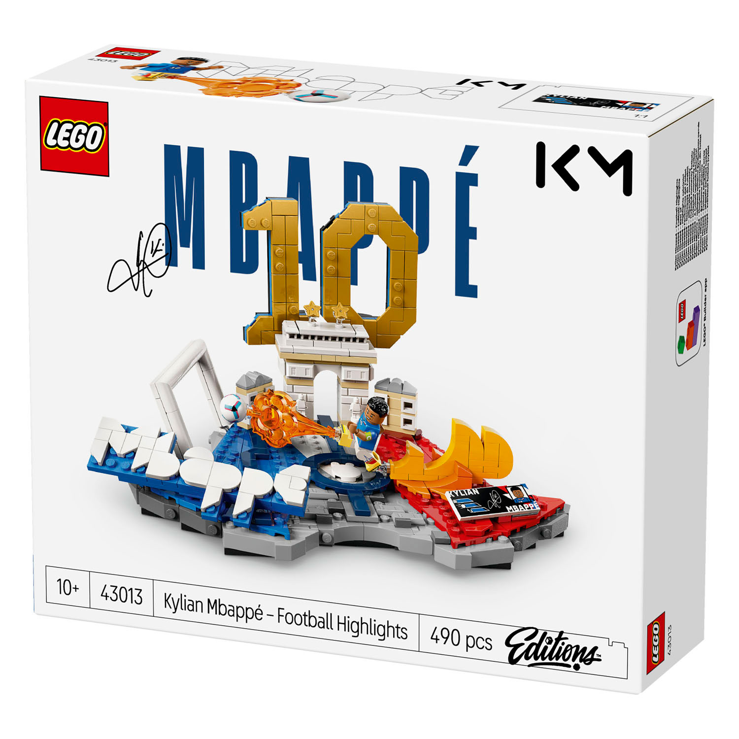 LEGO Édition Spéciale 2026 43013 Kylian Mbappé - Meilleurs moments footballistiques