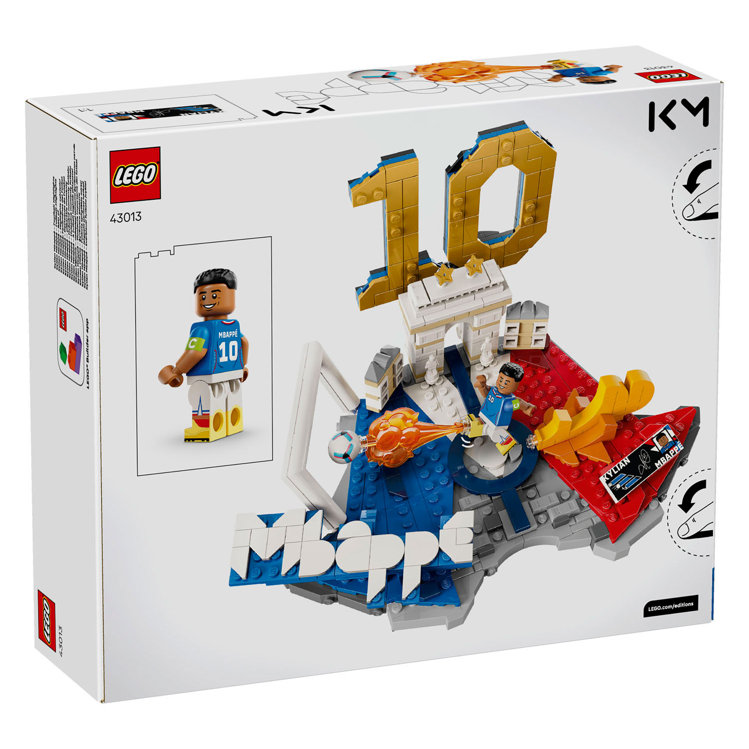 LEGO Édition Spéciale 2026 43013 Kylian Mbappé - Meilleurs moments footballistiques