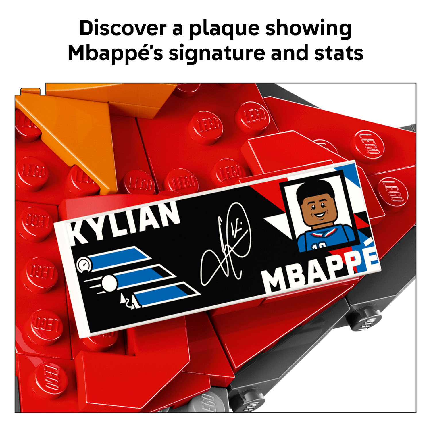 LEGO Édition Spéciale 2026 43013 Kylian Mbappé - Meilleurs moments footballistiques