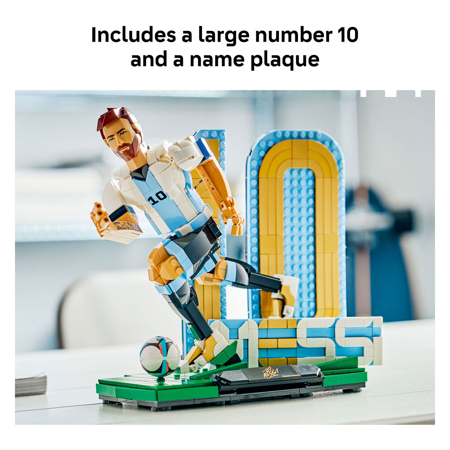 LEGO Édition Spéciale 2026 43015 Lionel Messi Légende du Football