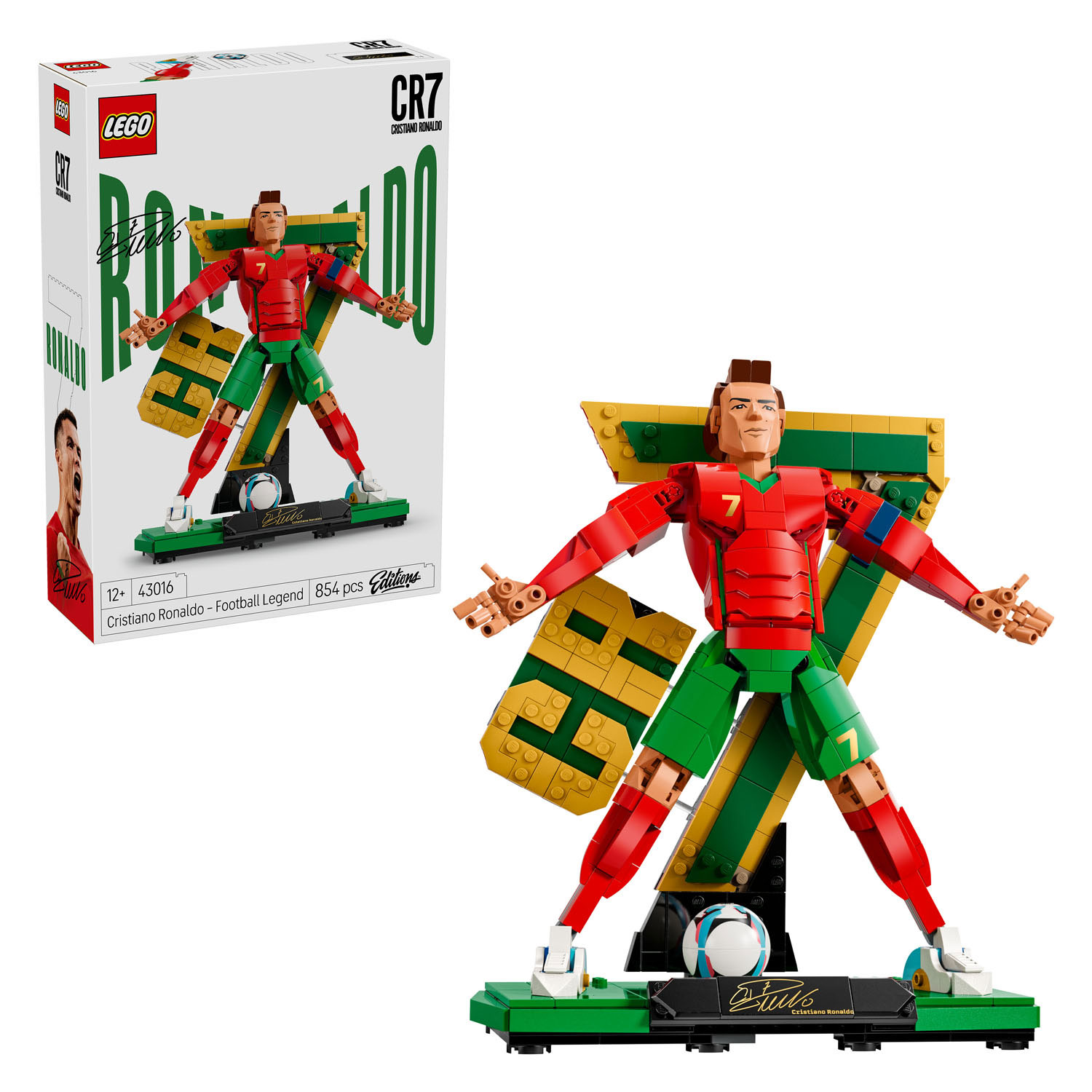 LEGO Édition Spéciale 2026 43016 Cristiano Ronaldo Légende du Football