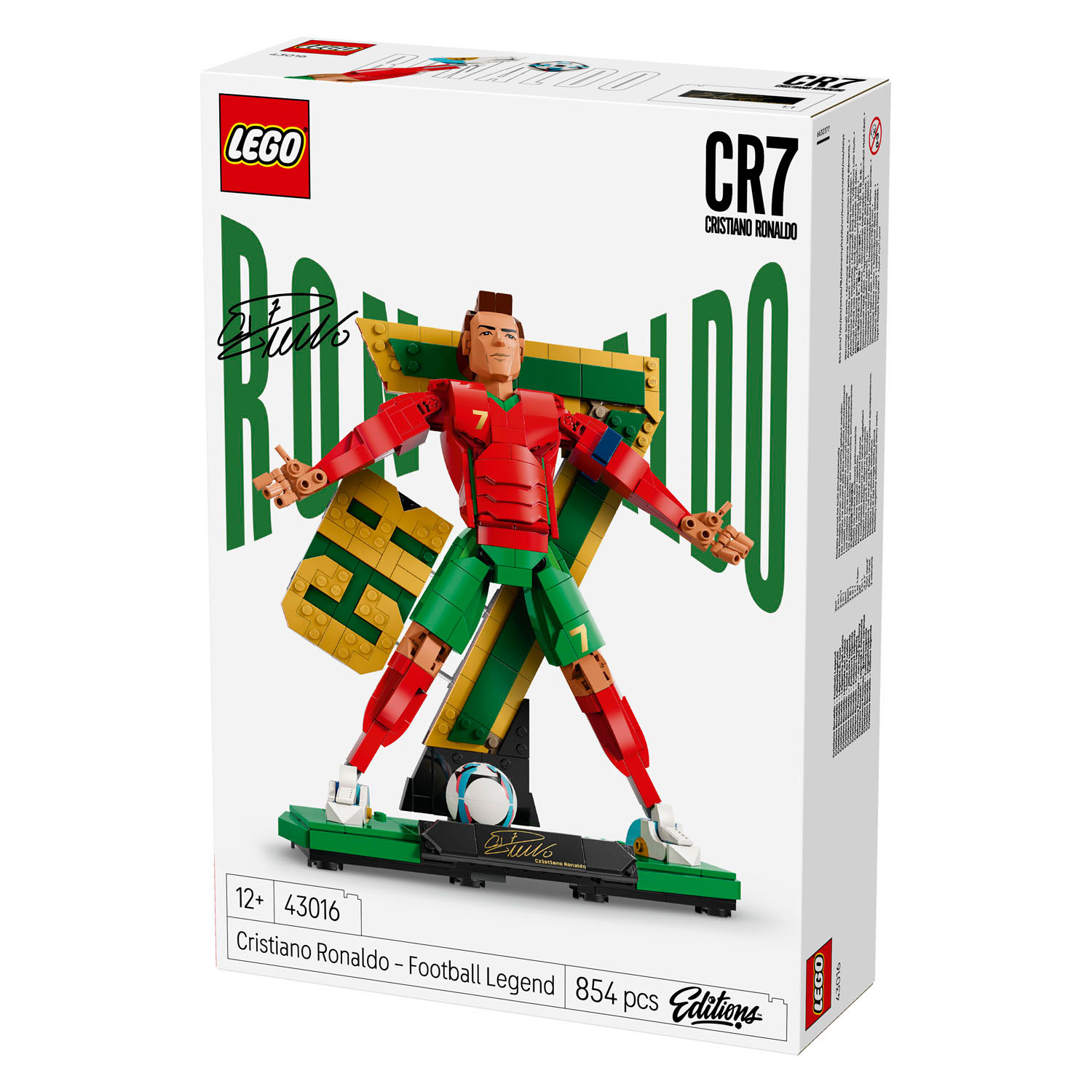 LEGO Édition Spéciale 2026 43016 Cristiano Ronaldo Légende du Football